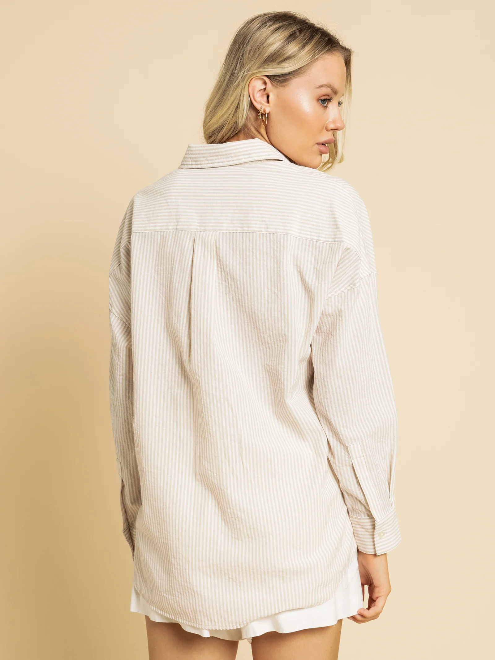 Ellis Stripe Long Sleeve Shirt - Image 5