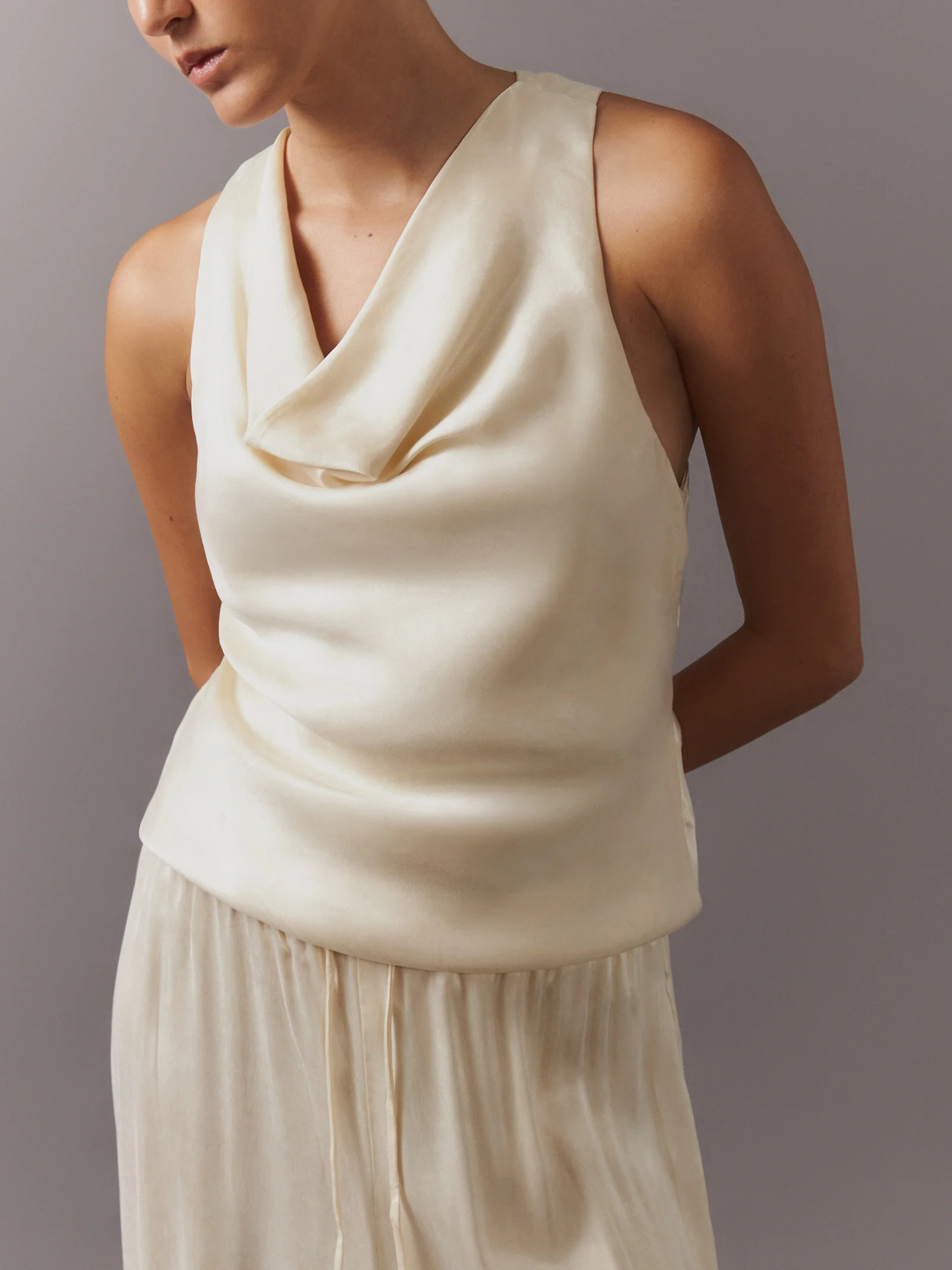 Embellished Cupro Top - Image 3