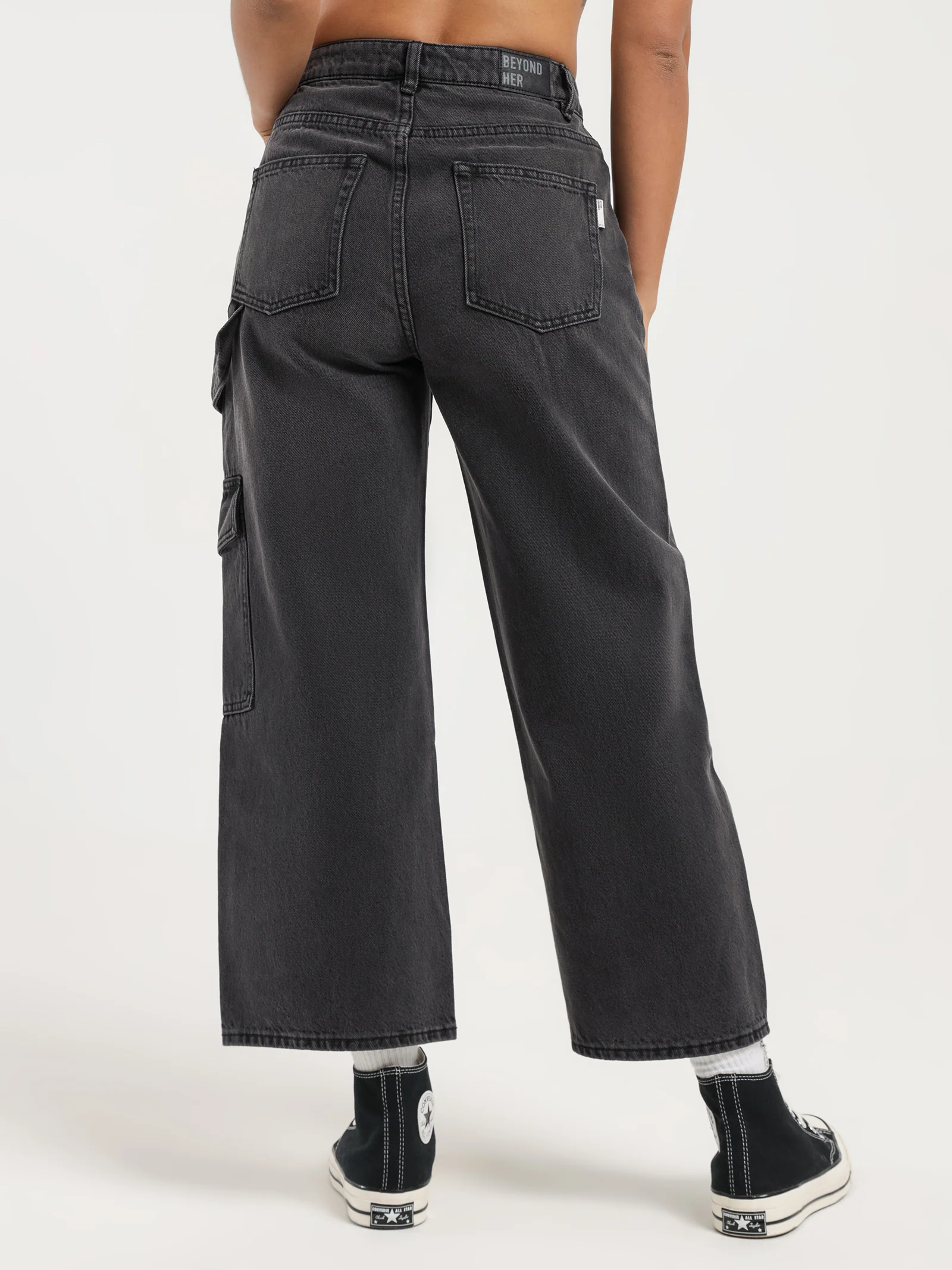 Emery Wide Leg Carpenter Jeans - Image 7