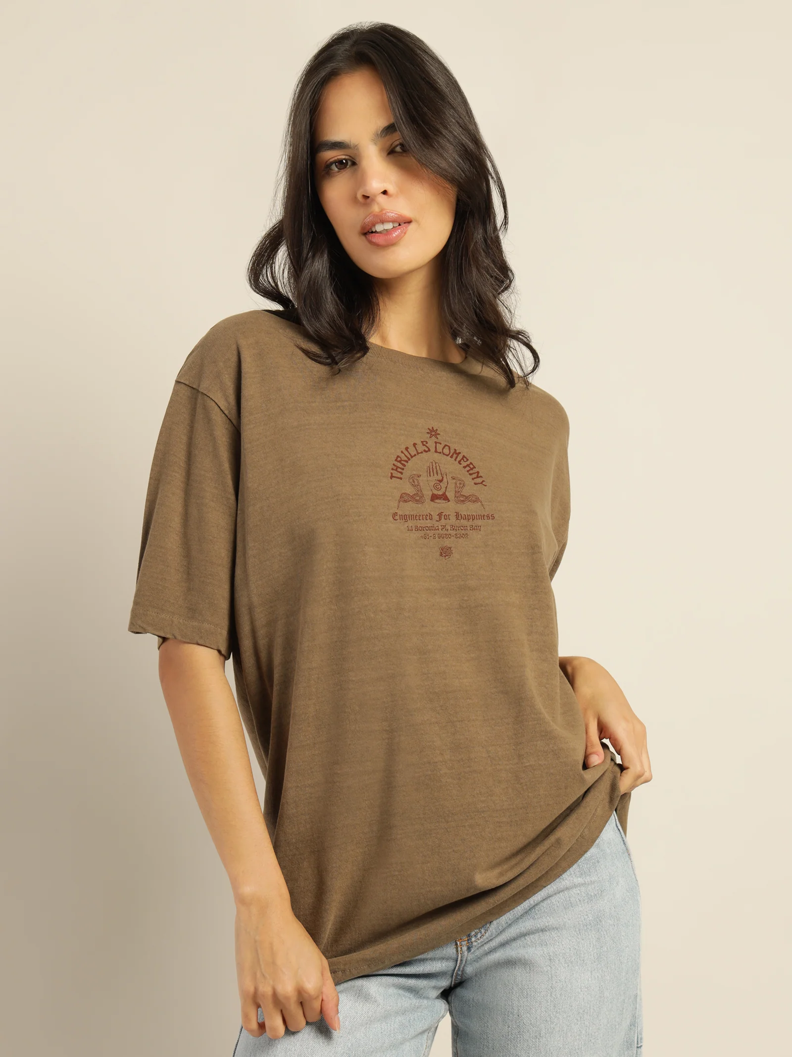 Engineered For Happiness Merch Fit T-Shirt - Image 2