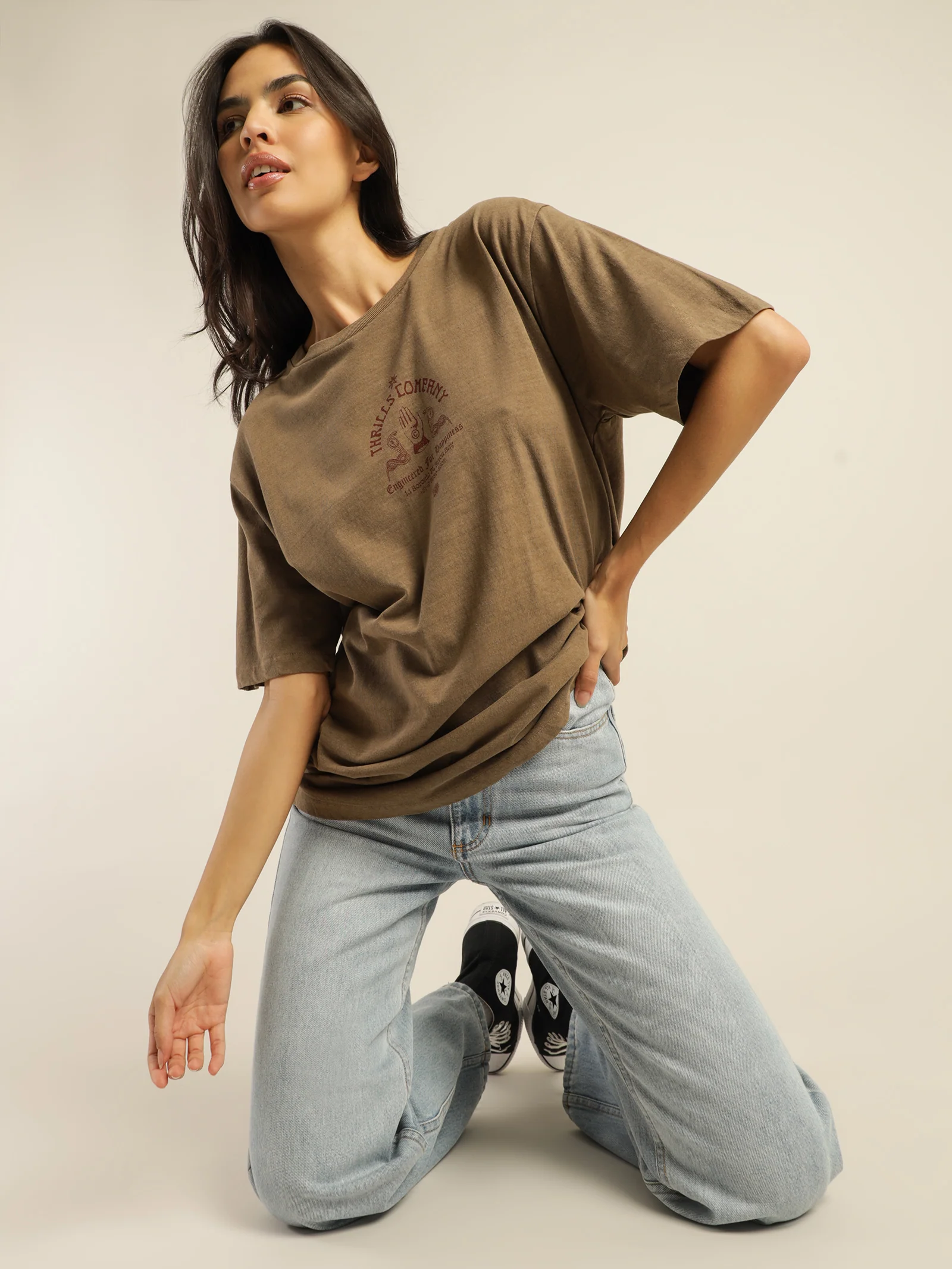 Engineered For Happiness Merch Fit T-Shirt - Image 5