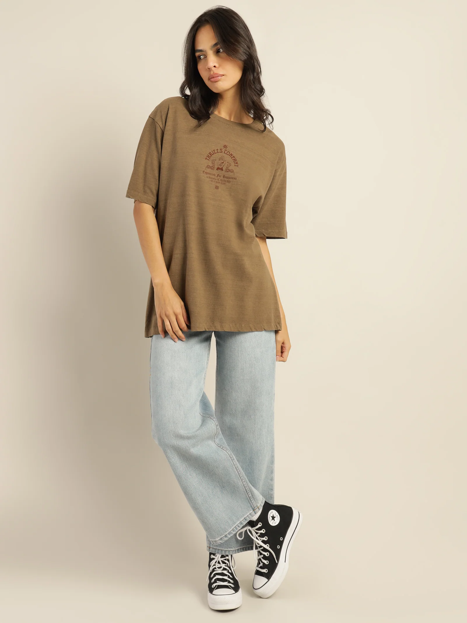 Engineered For Happiness Merch Fit T-Shirt - Image 6