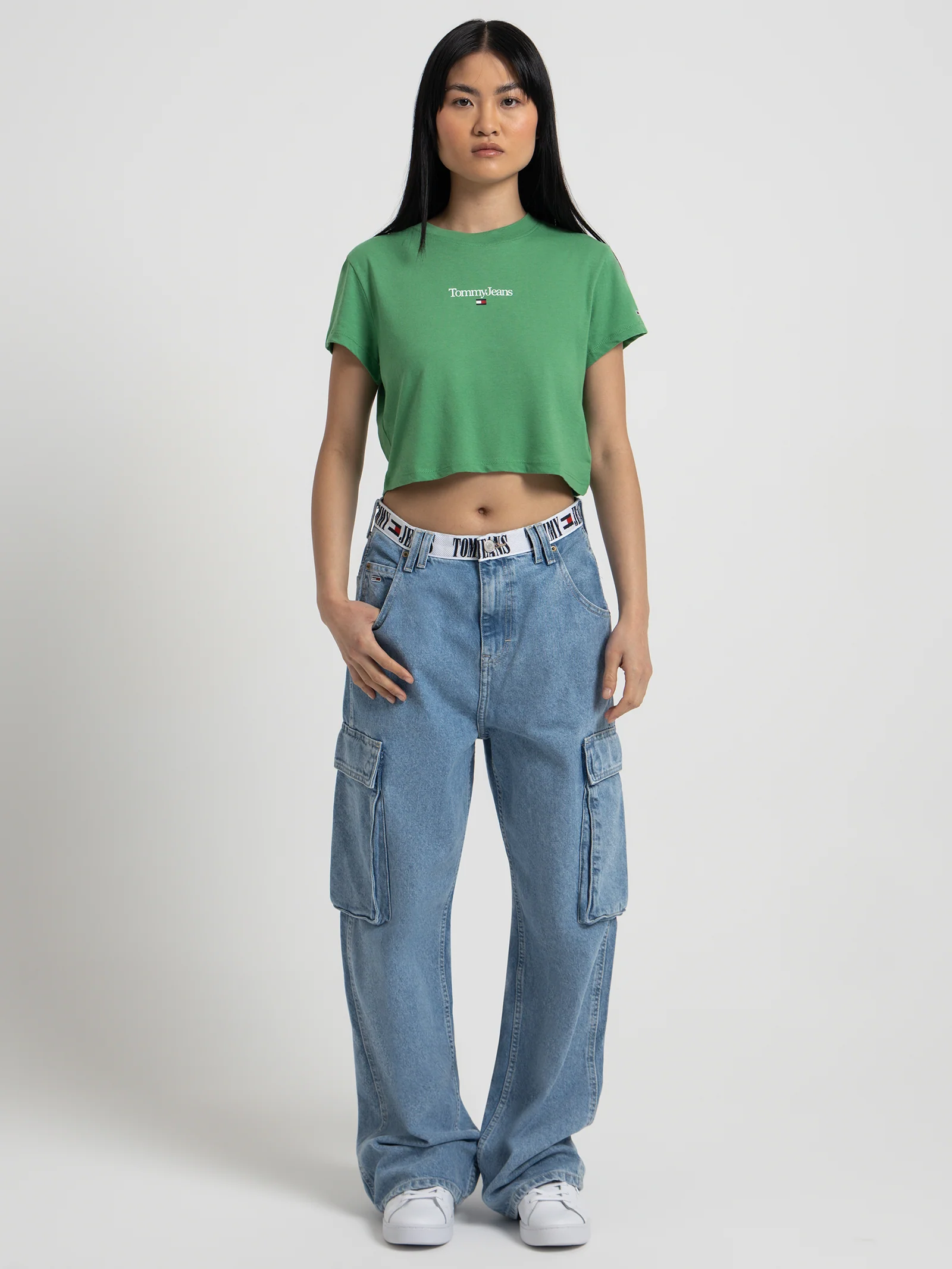 Essential Cropped Logo T-Shirt - Image 2