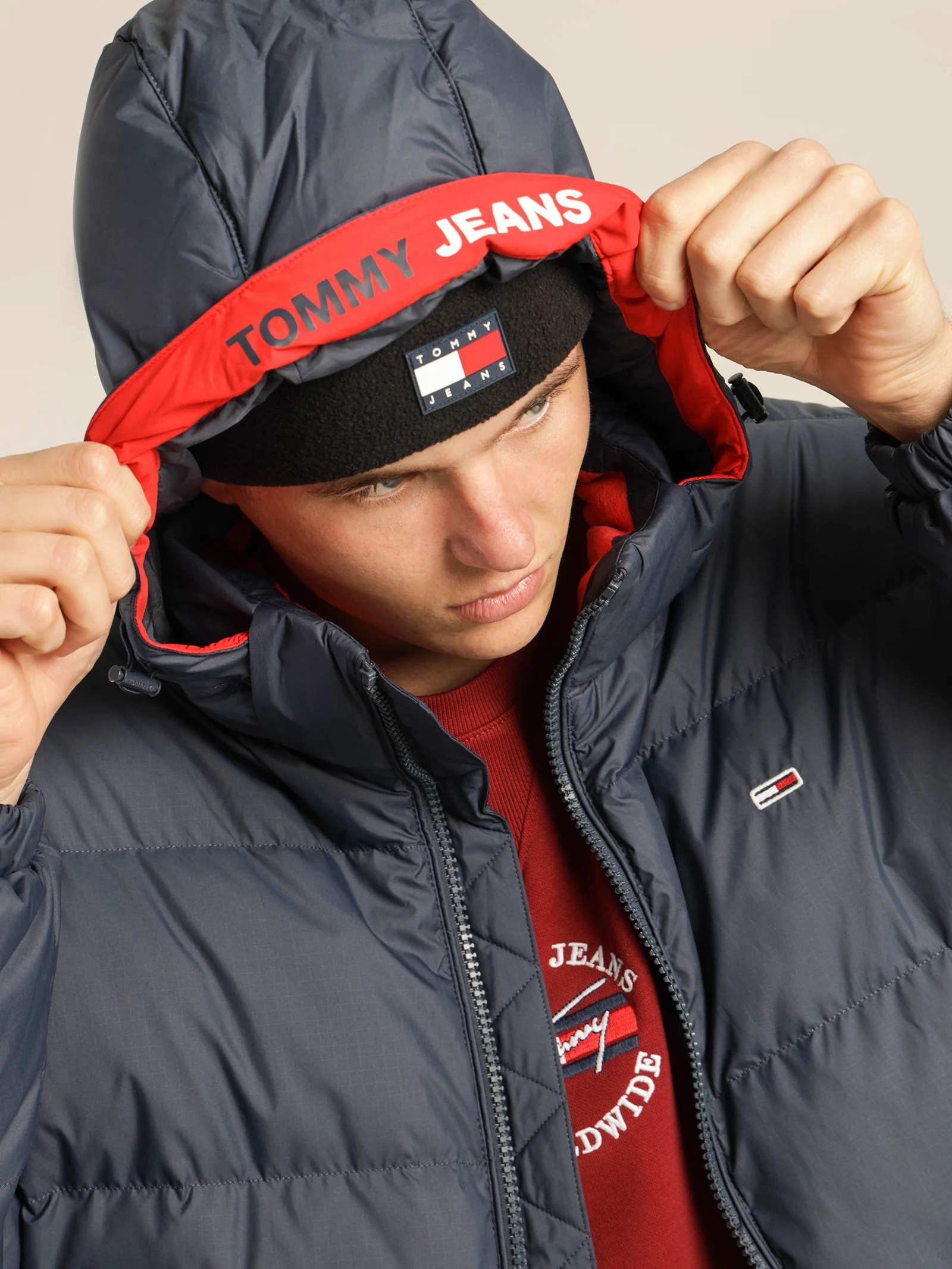 Essential Down Hooded Jacket - Image 5
