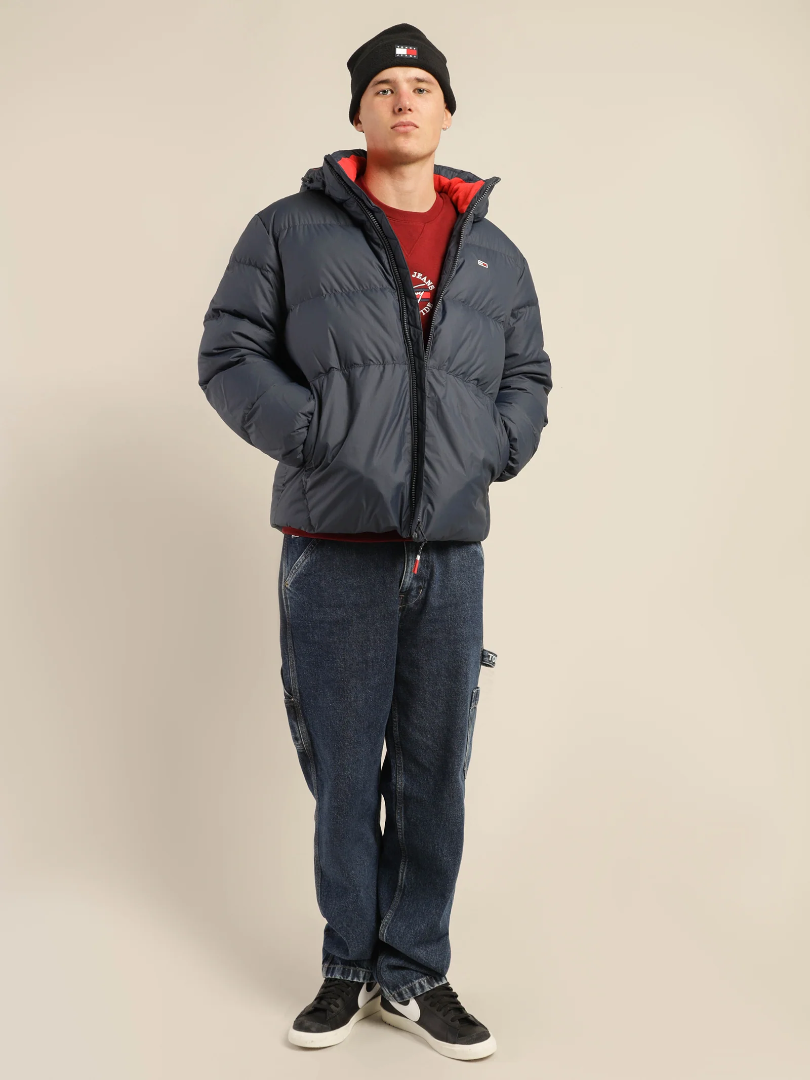 Essential Down Hooded Jacket - Image 6