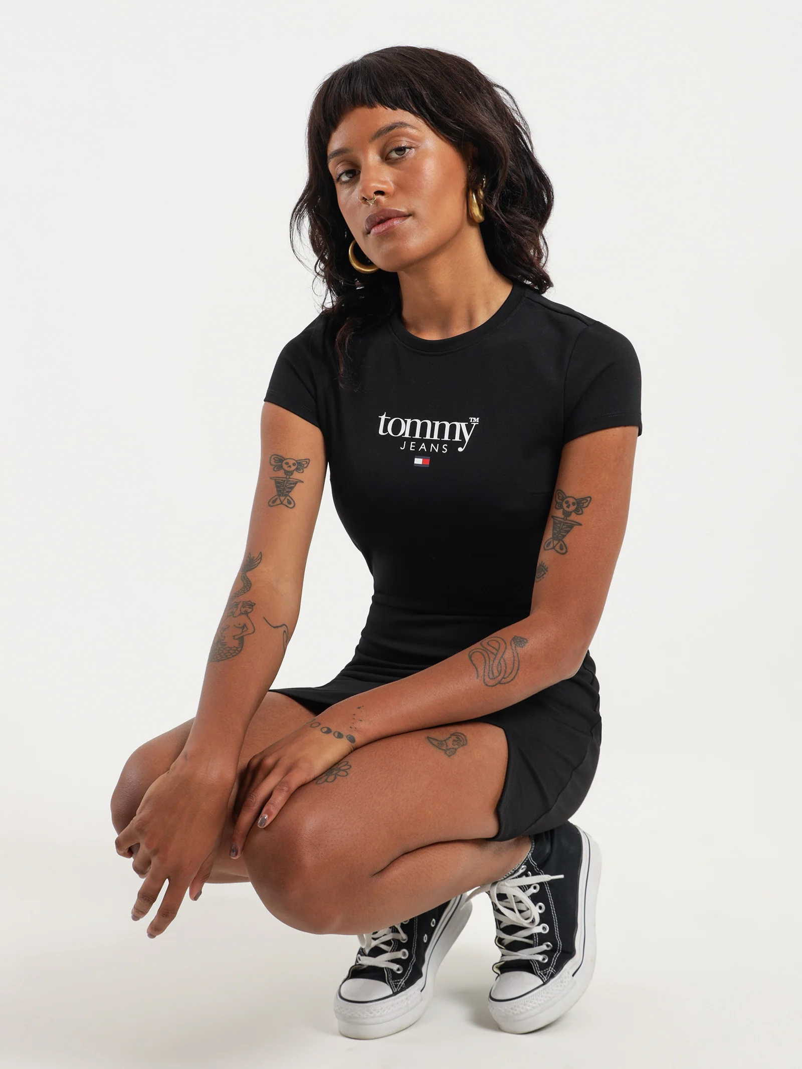 Essential Logo Bodycon Dress - Image 2
