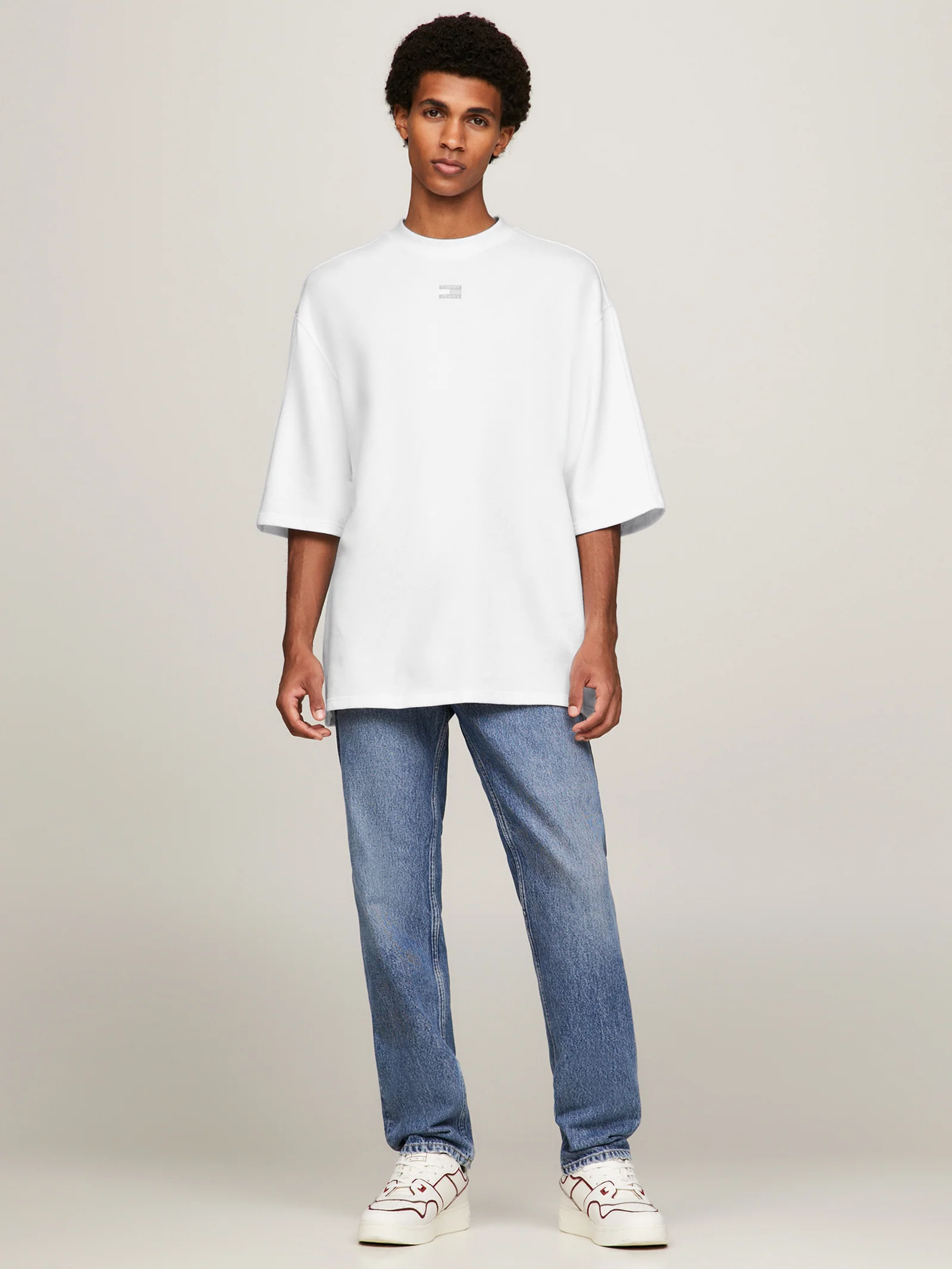 Essential Tonal Oversized Fit T-Shirt - Image 2