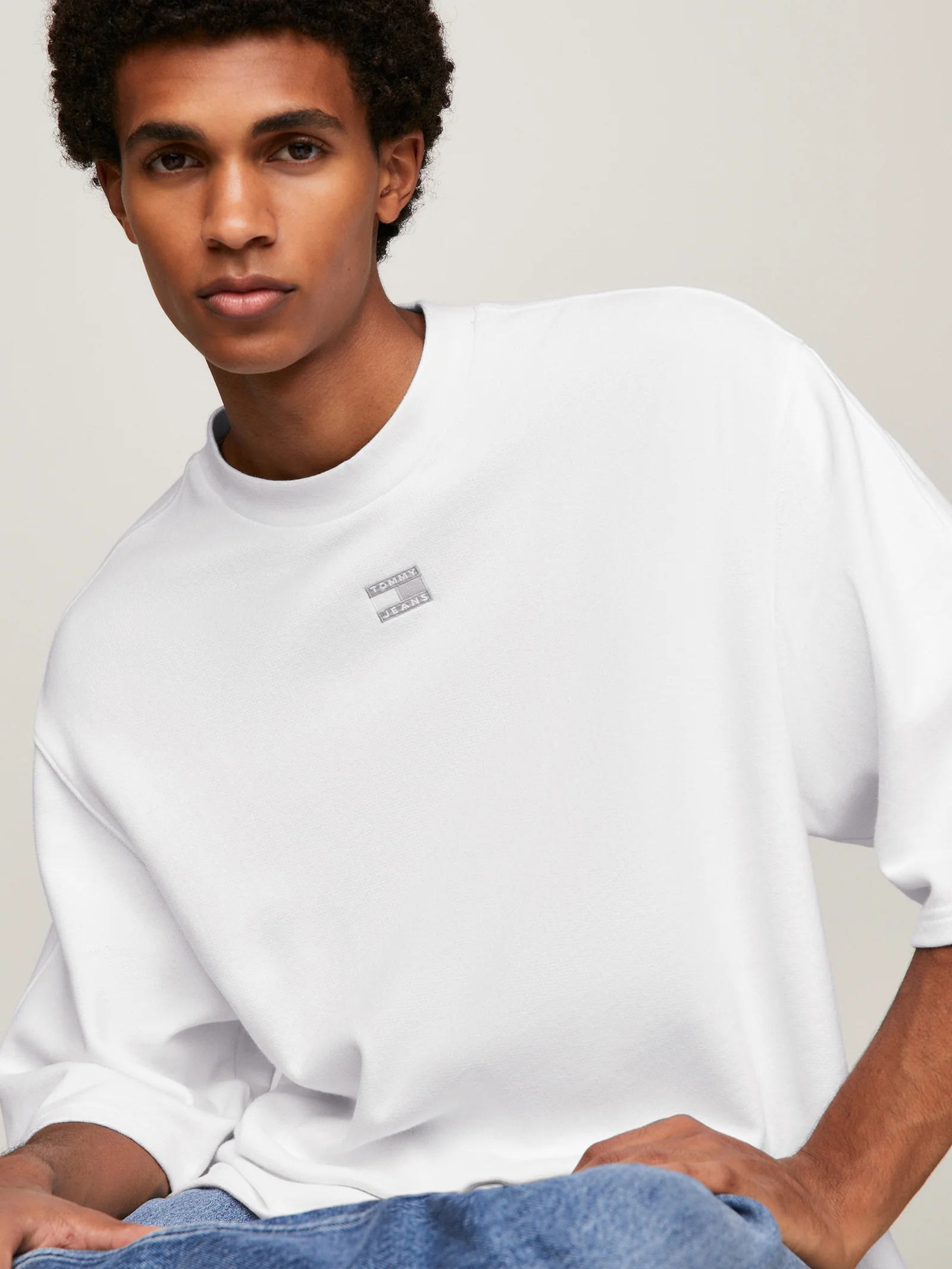 Essential Tonal Oversized Fit T-Shirt - Image 3