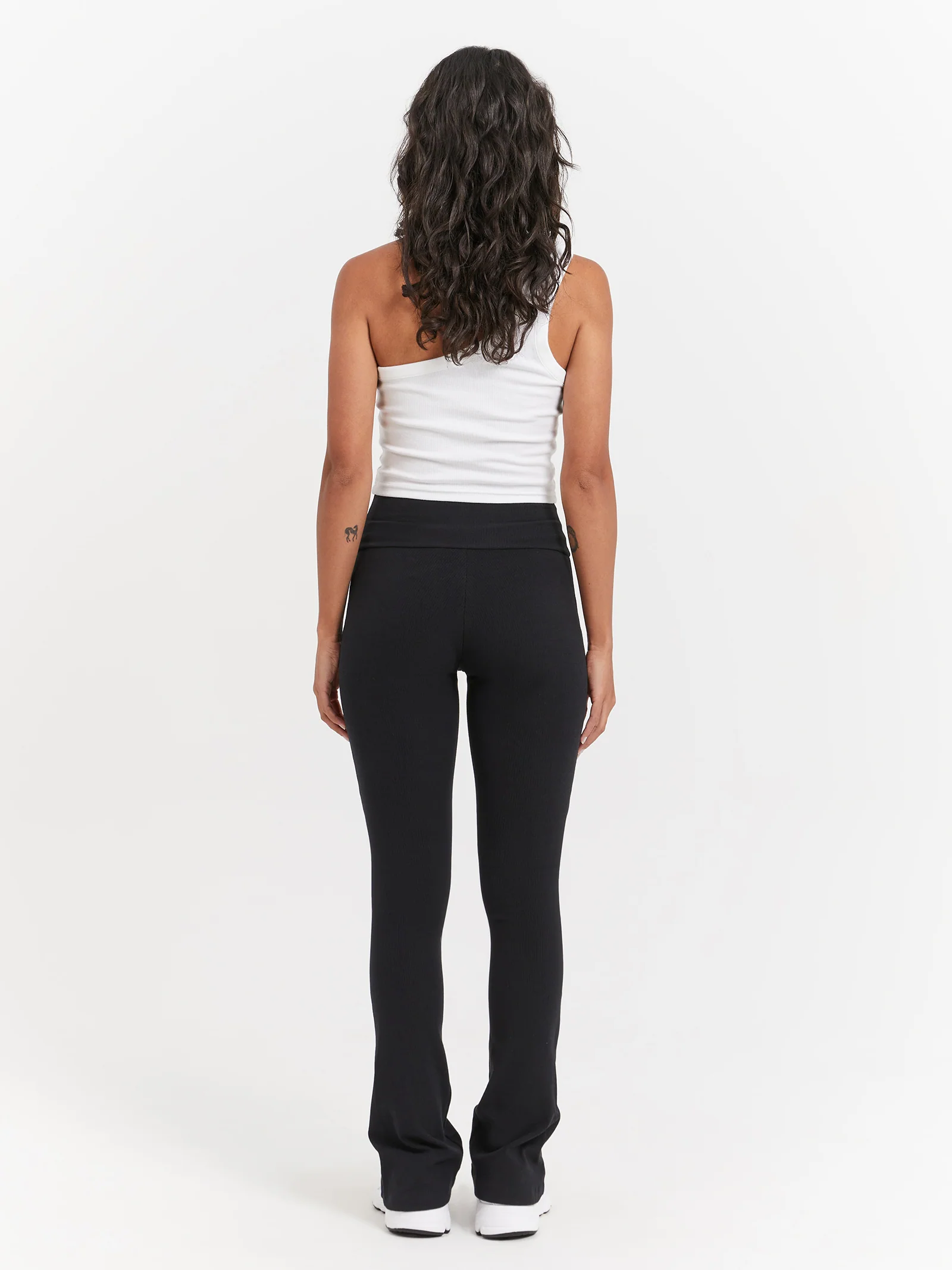 Essentials Rib Flared Pants - Image 5