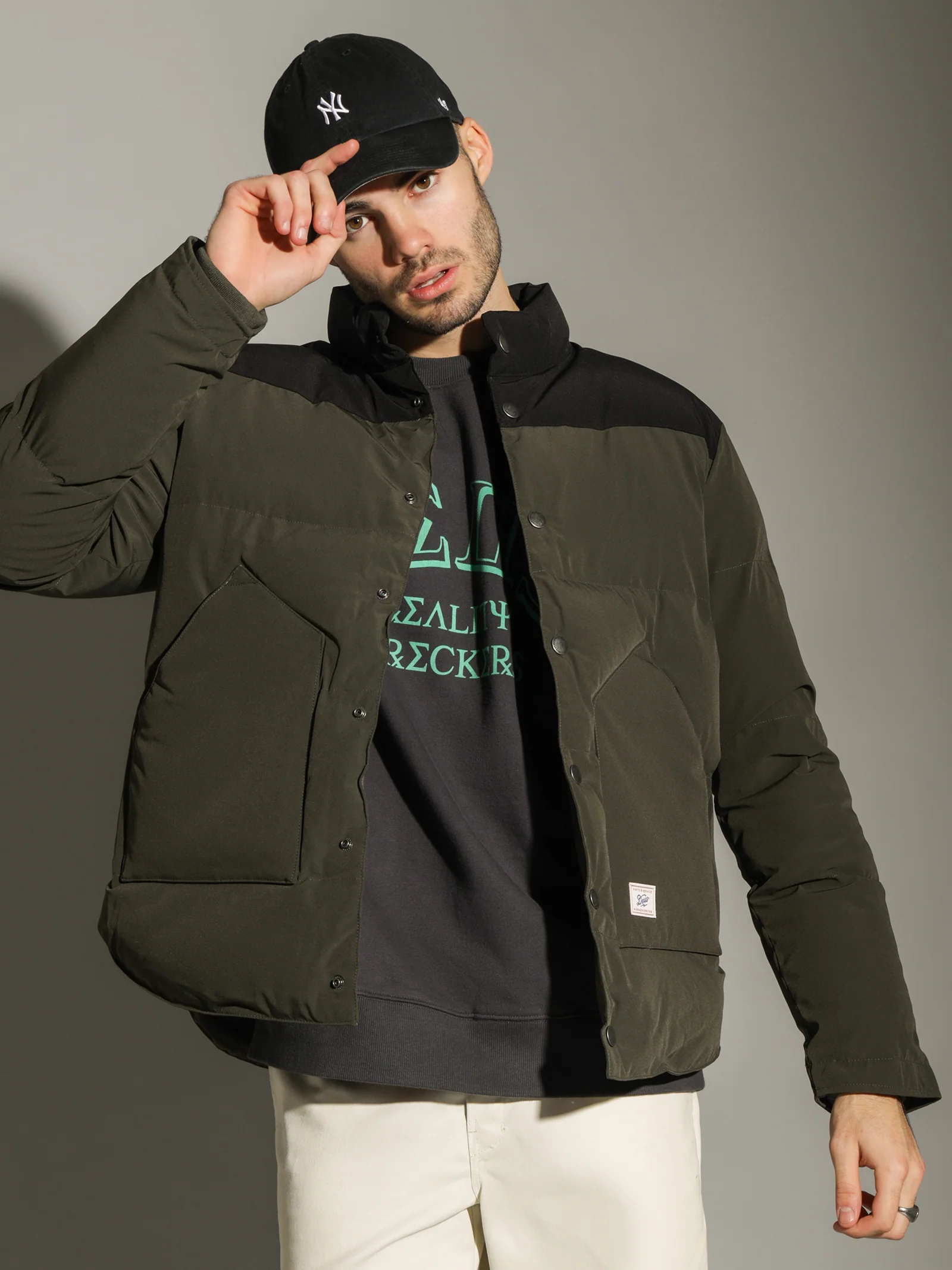 Evans Padded Puffer Jacket - Image 3