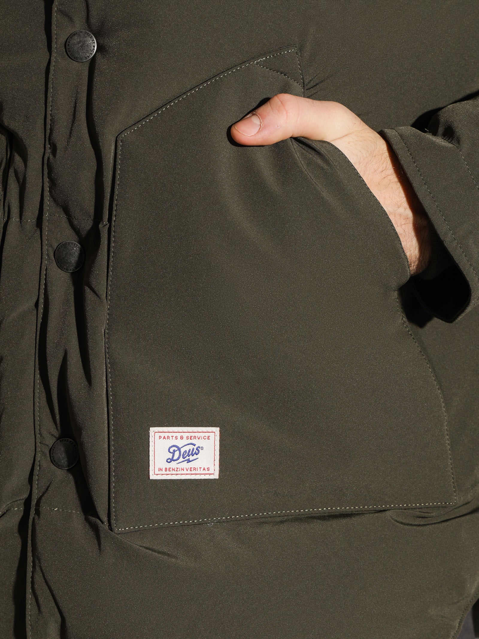 Evans Padded Puffer Jacket - Image 8