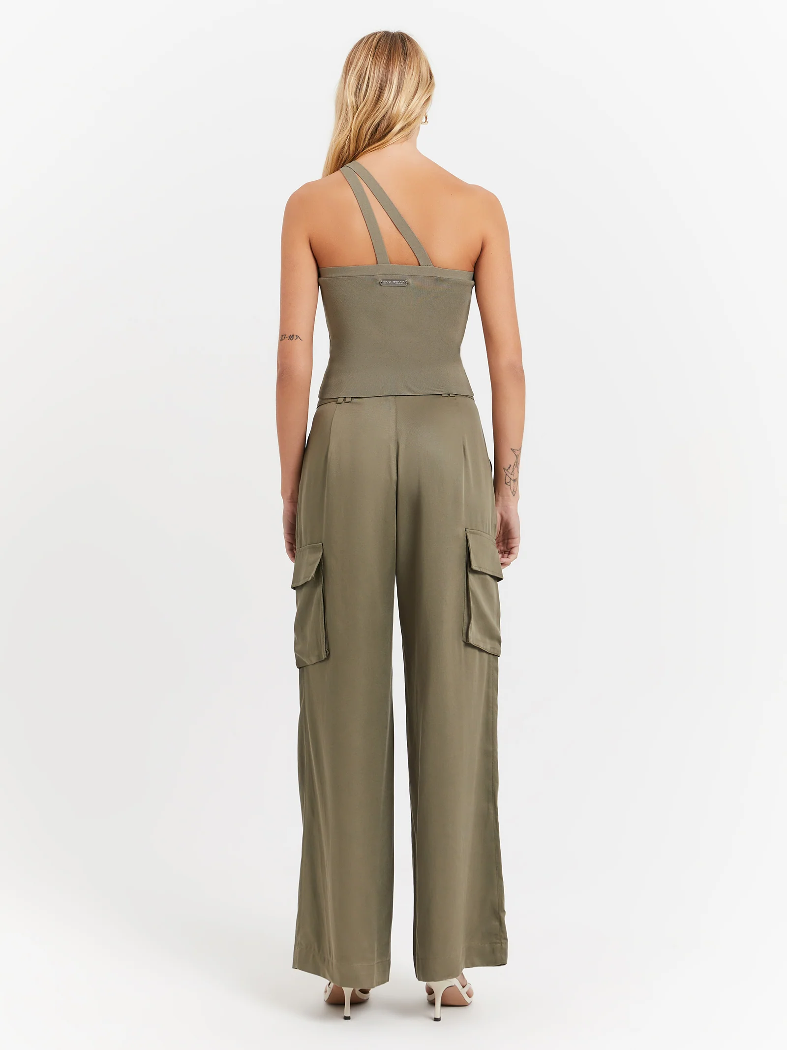 Evie Luxe Assymetric Knit Tank - Image 5