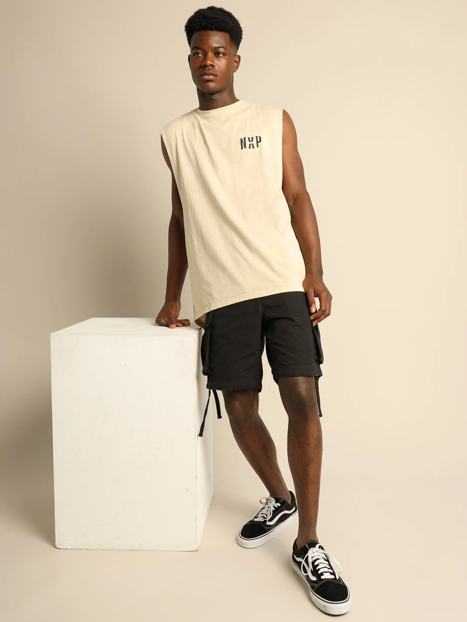 Evolve Scoop Back Muscle Shirt - Image 2