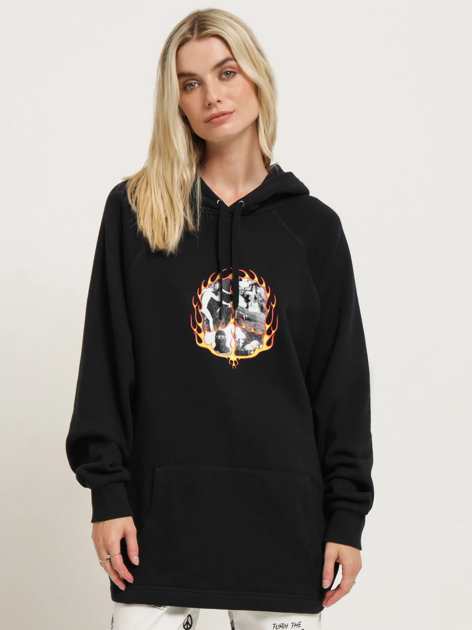 Existence Oversized Raglan Hoodie