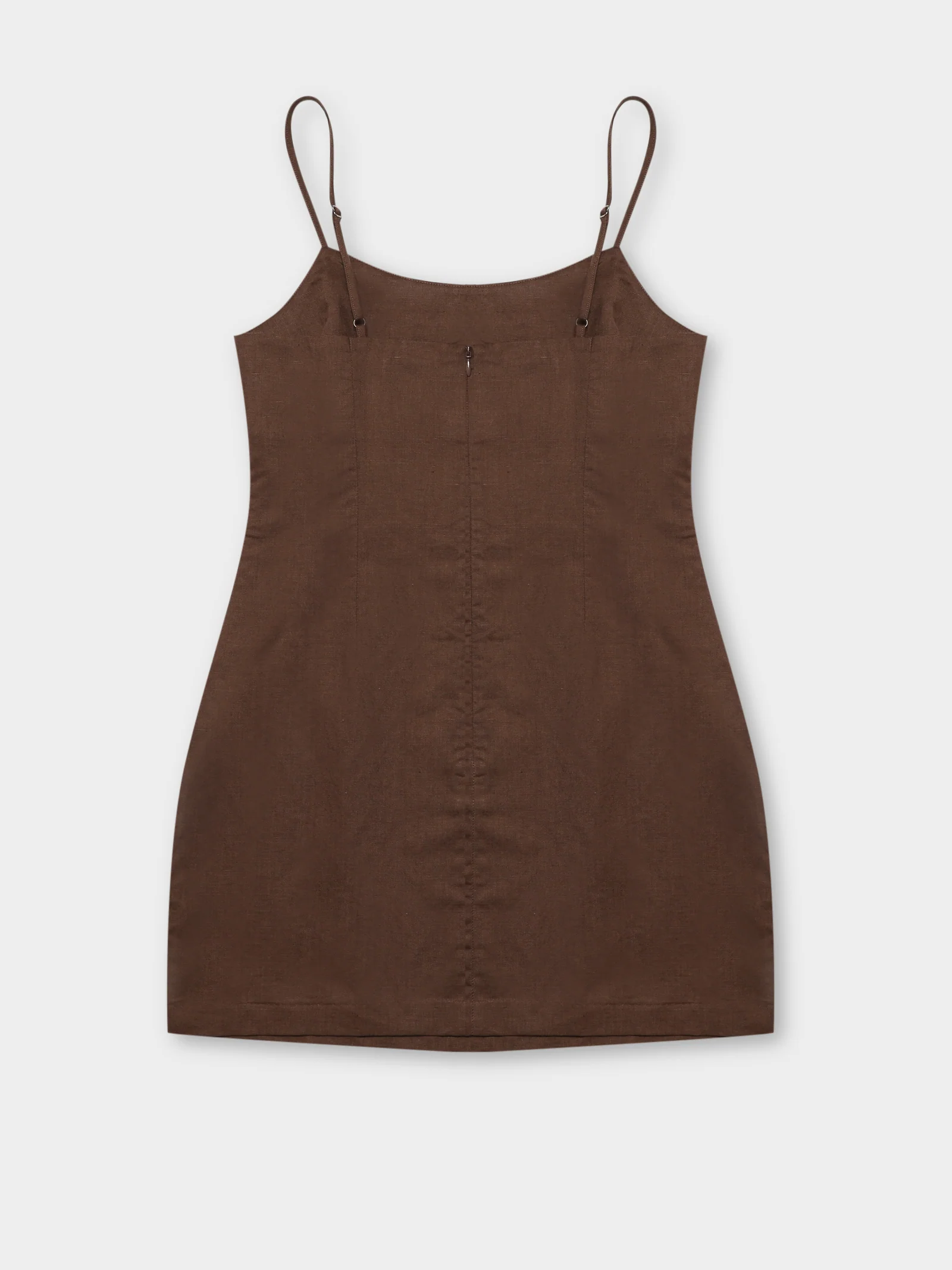 Ezra Linen Mini Dress - Image 9