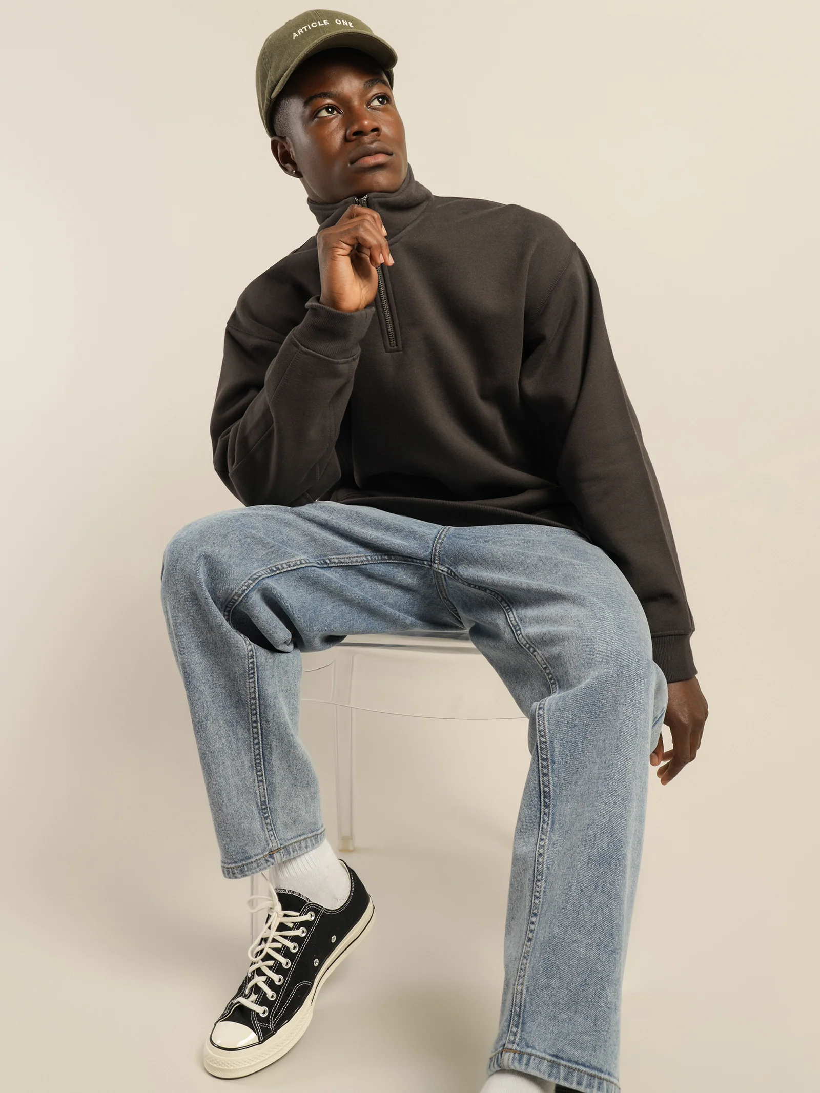 Fabian Zip Sweat - Image 4