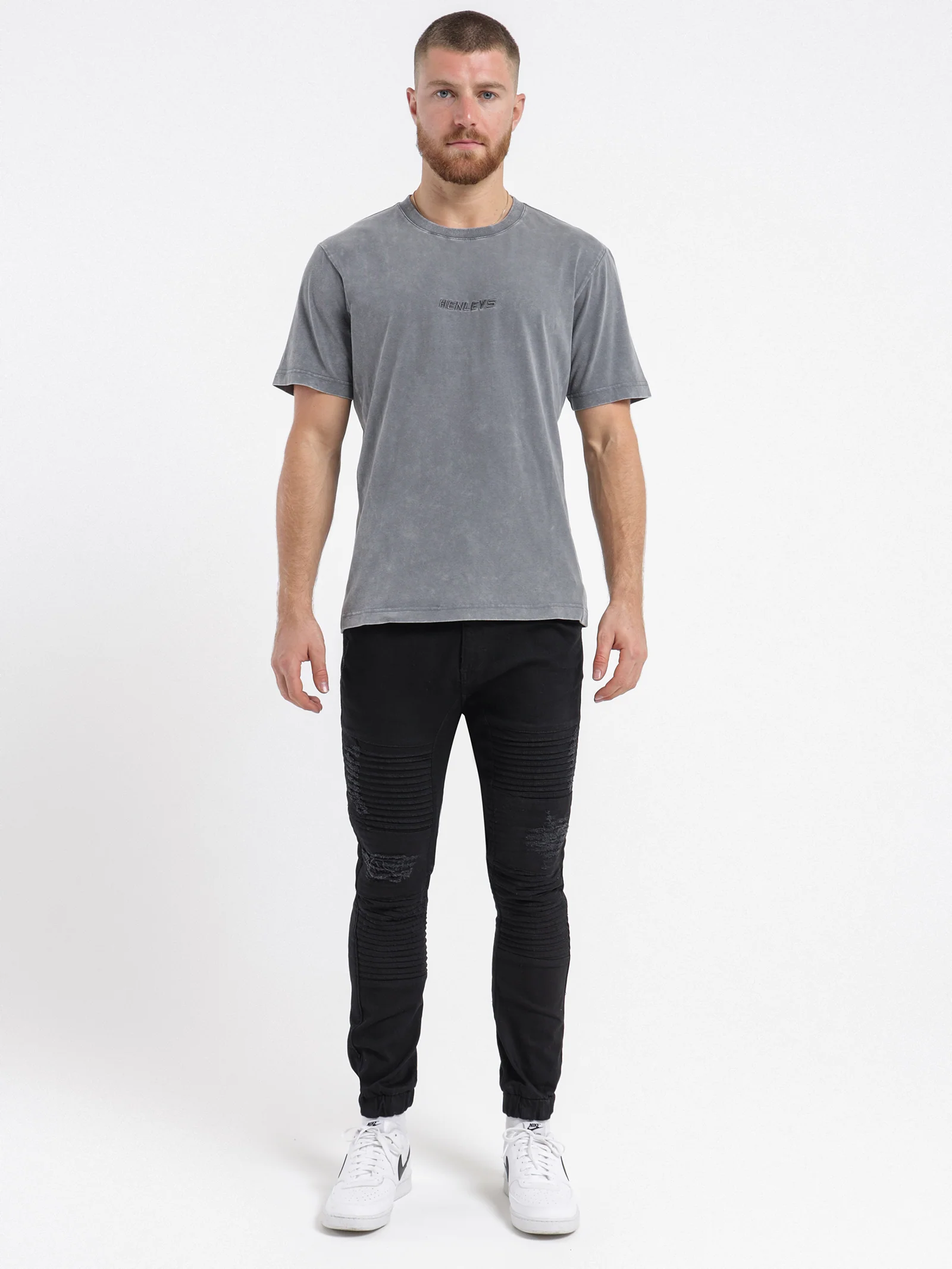Falcon Moto Denim Jeans - Image 2