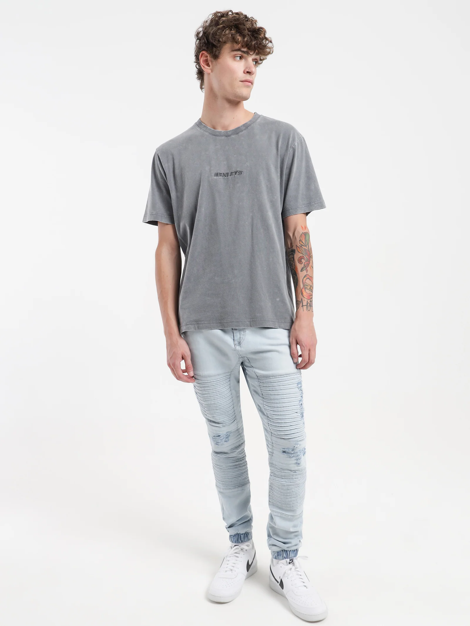 Falcon Moto Denim Jeans - Image 2