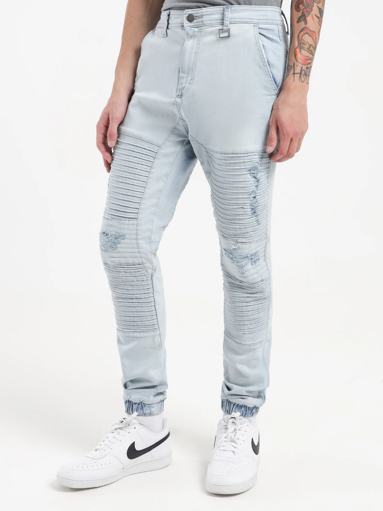Falcon Moto Denim Jeans - Image 5
