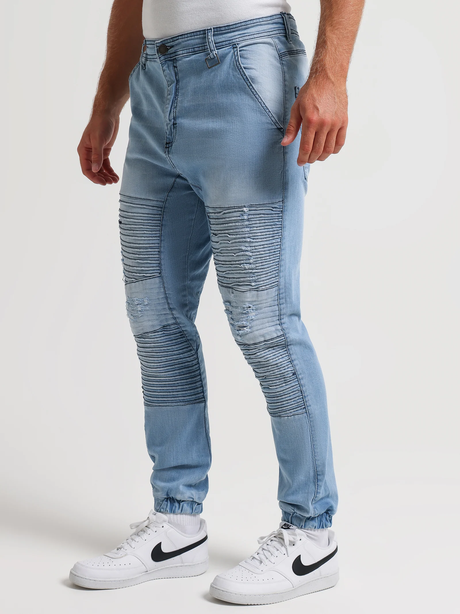 Falcon Moto Denim Jeans - Image 3