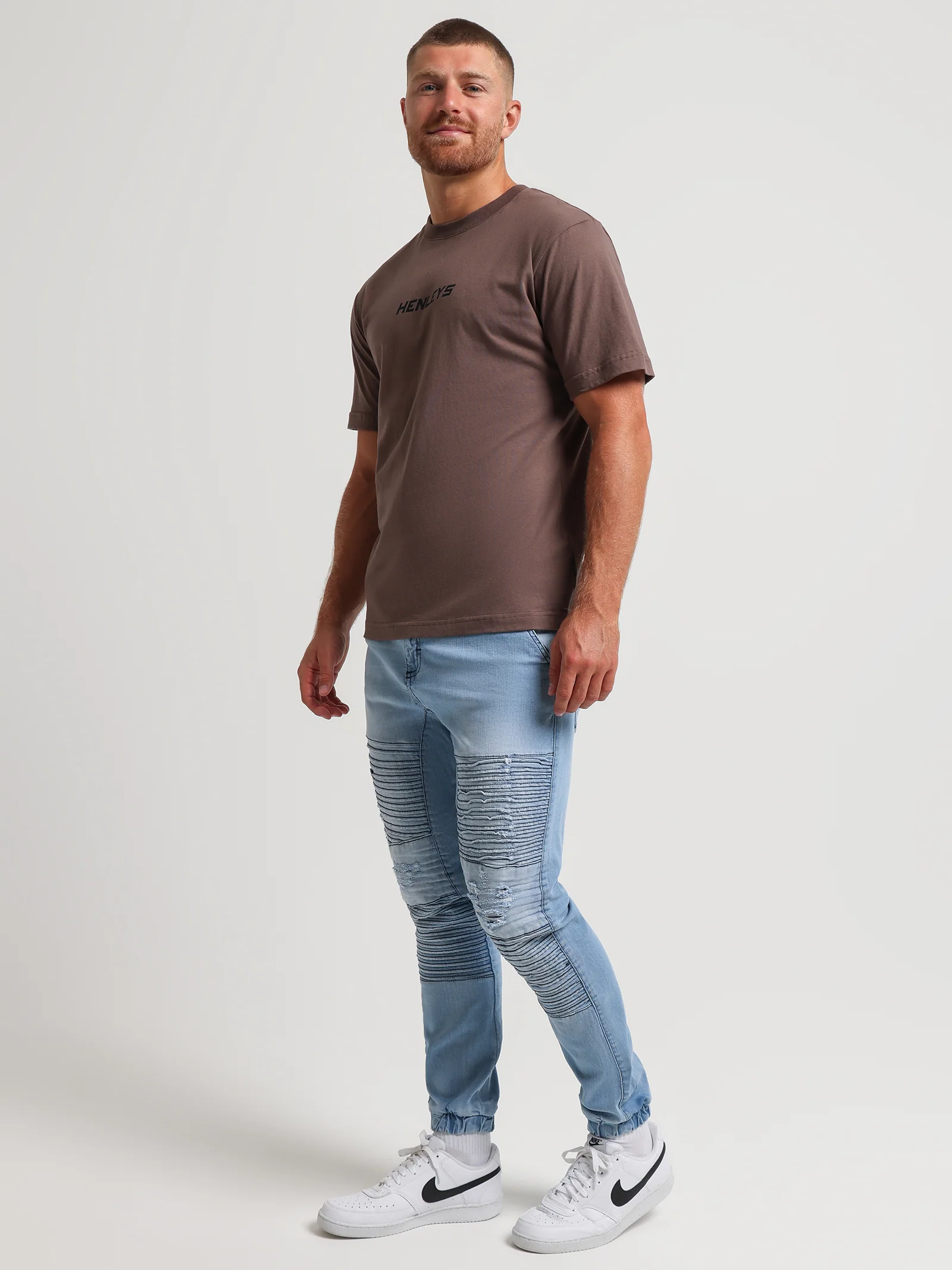 Falcon Moto Denim Jeans - Image 4