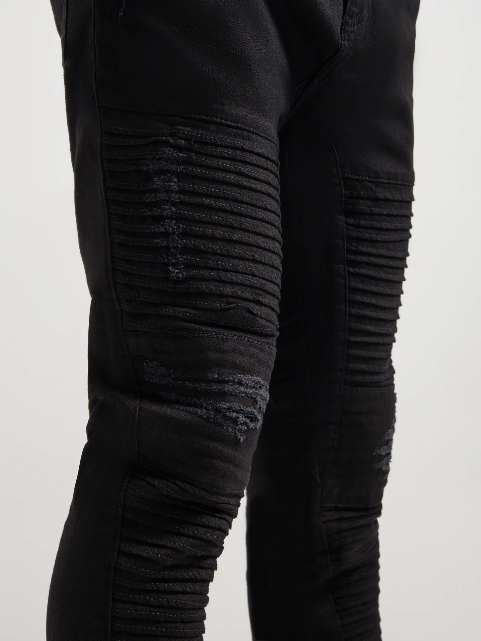 Falcon Moto Denim Jeans - Image 3