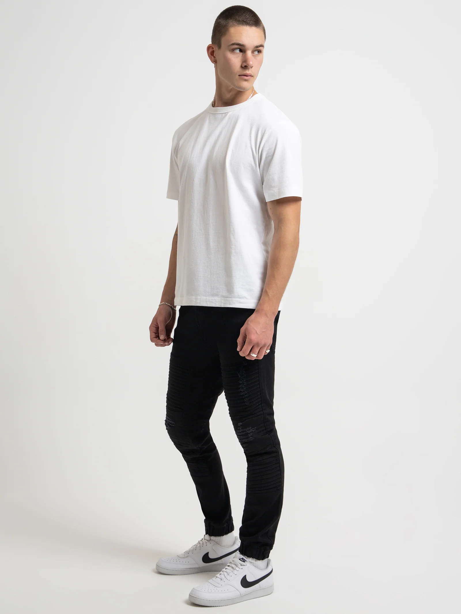 Falcon Moto Denim Jeans - Image 5