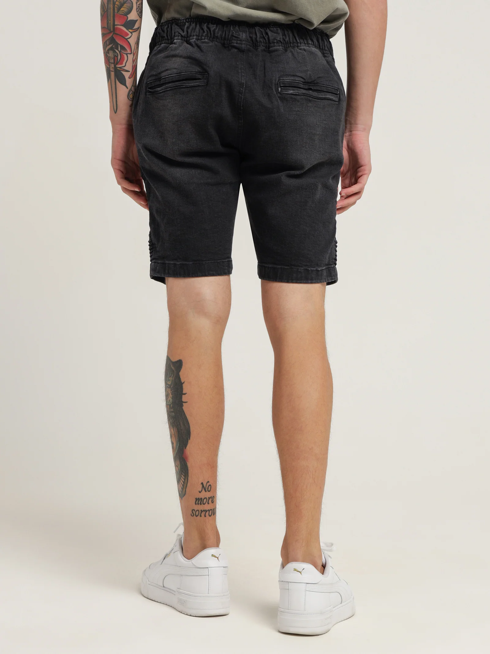 Falcon Moto Denim Short - Image 5