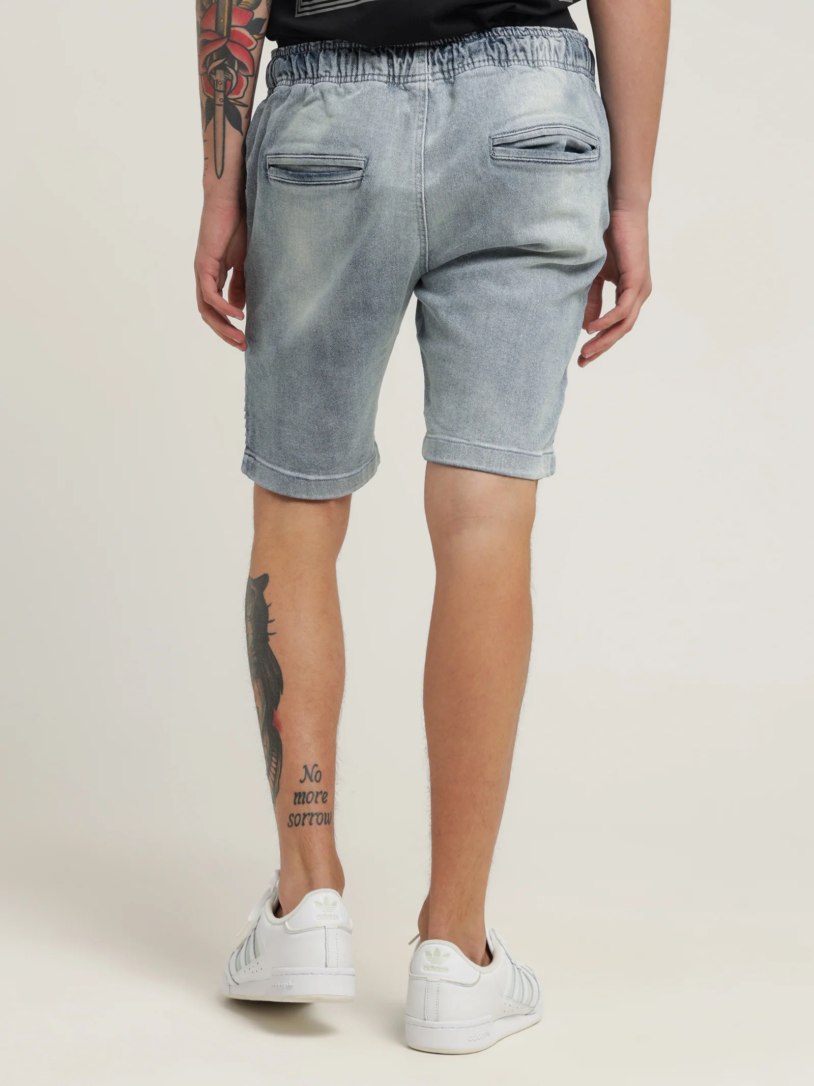 Falcon Moto Denim Shorts - Image 5