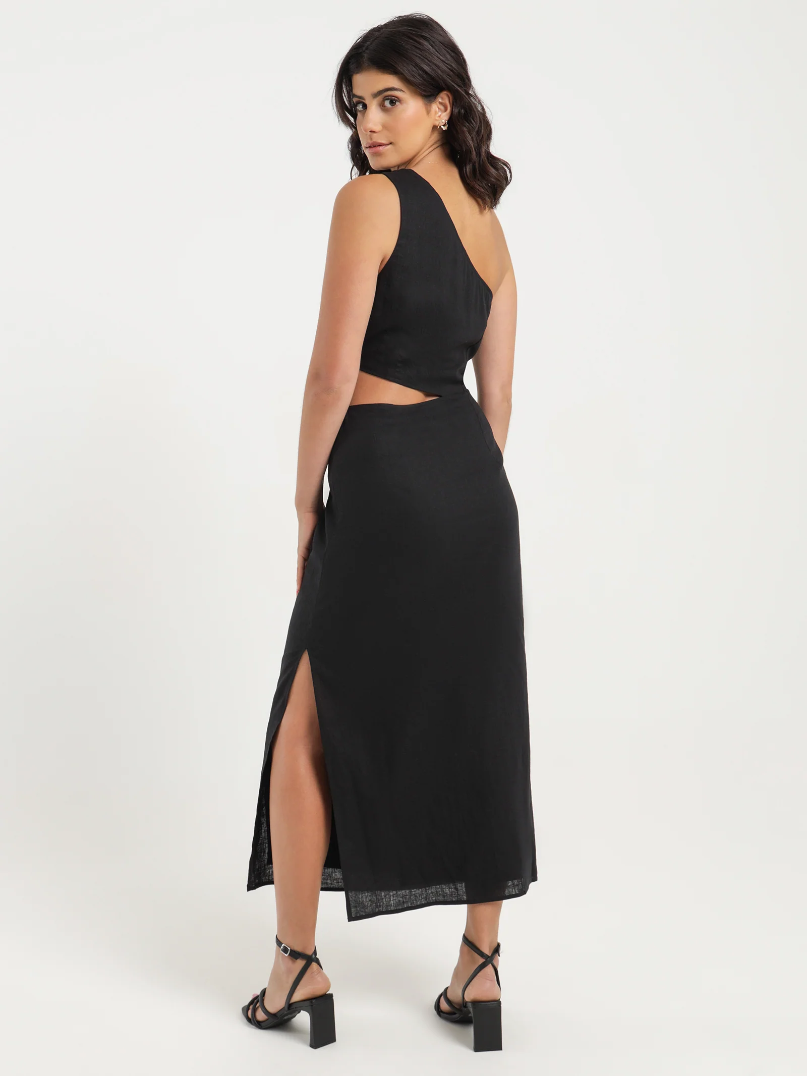 Fin Asymmetrical Maxi Dress - Image 5