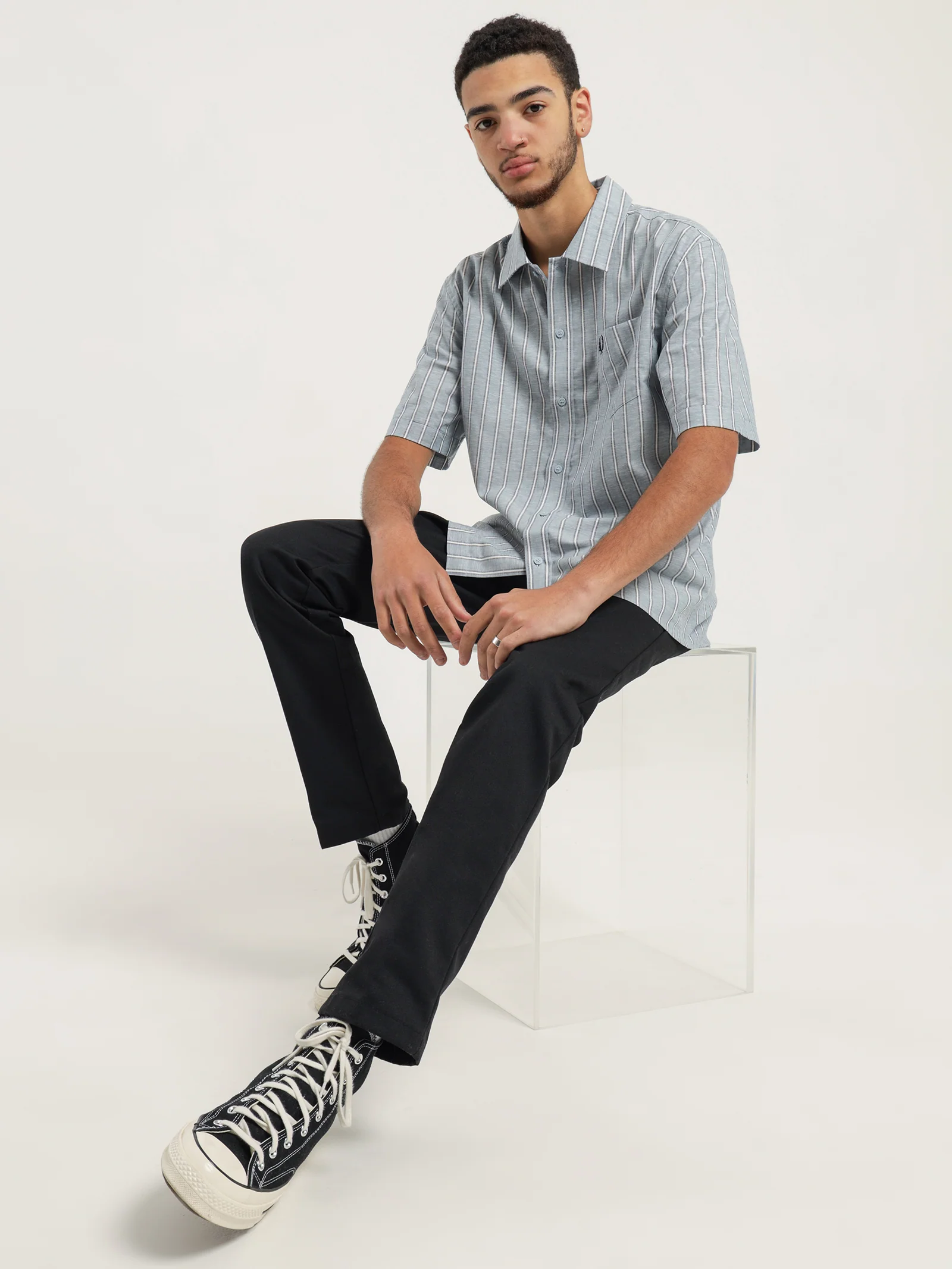 Fine Stripe Shirt - Image 2