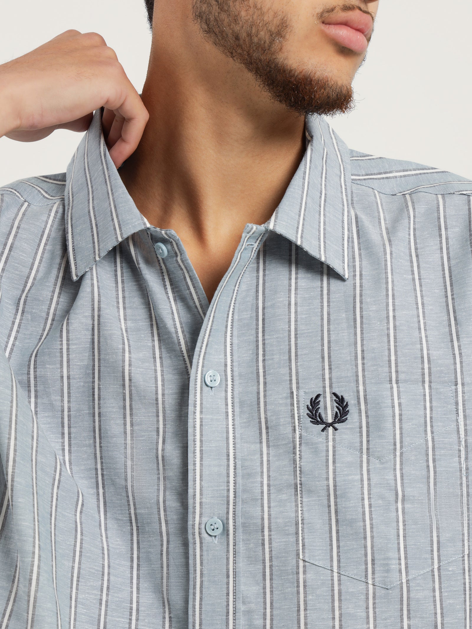 Fine Stripe Shirt - Image 3