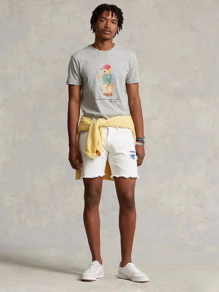Fishing Bear T-Shirt - Image 3