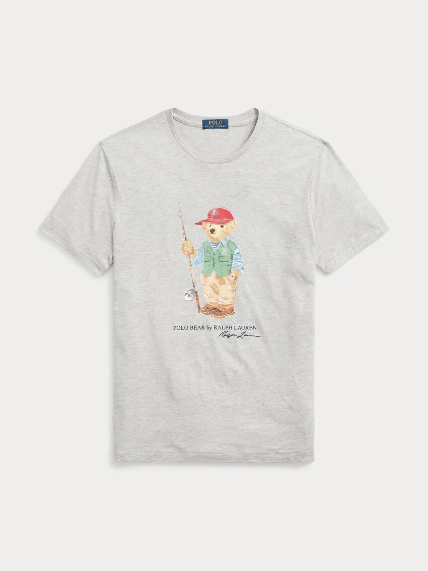 Fishing Bear T-Shirt - Image 5