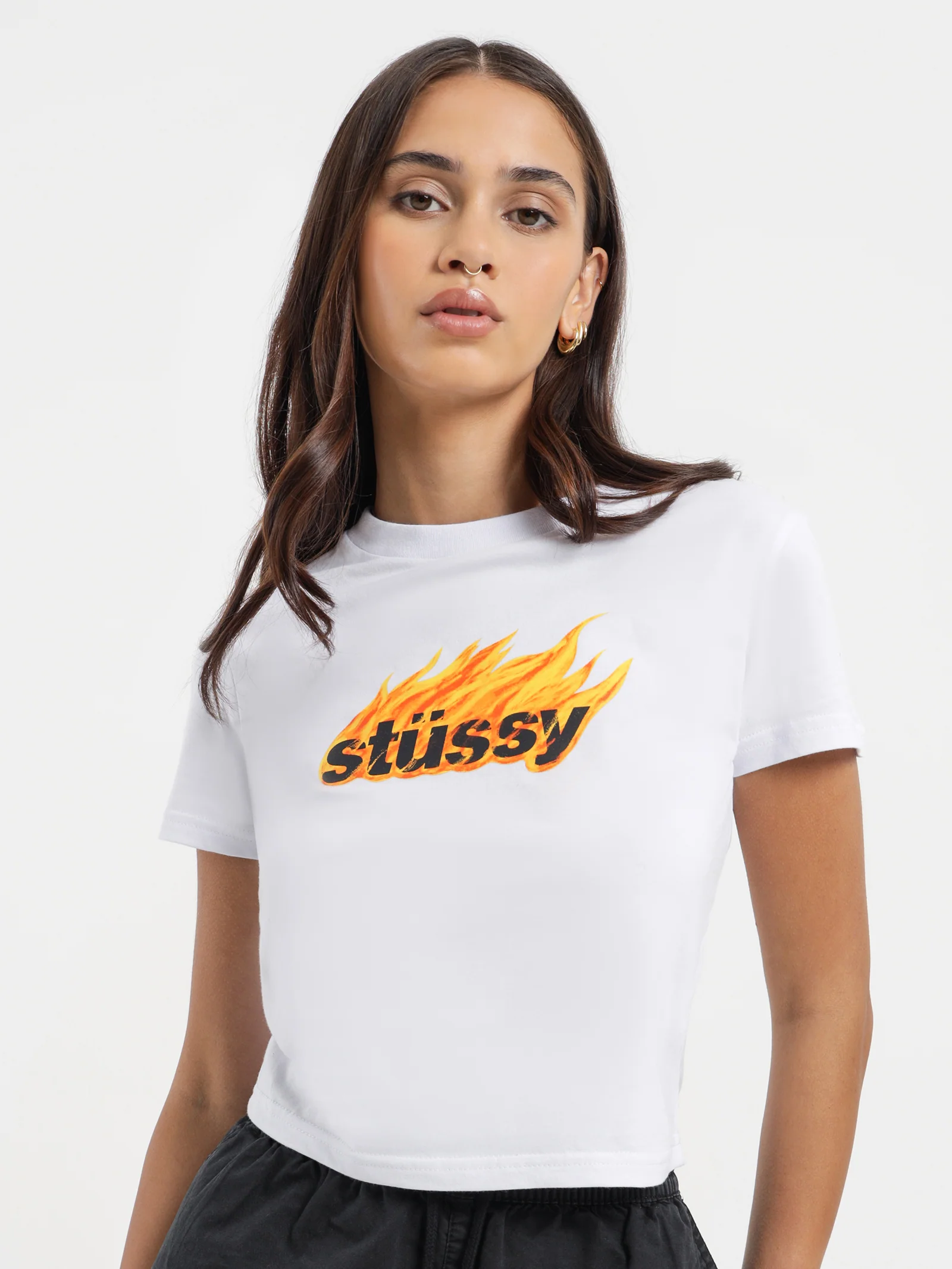 Flames Slim T-Shirt - Image 3