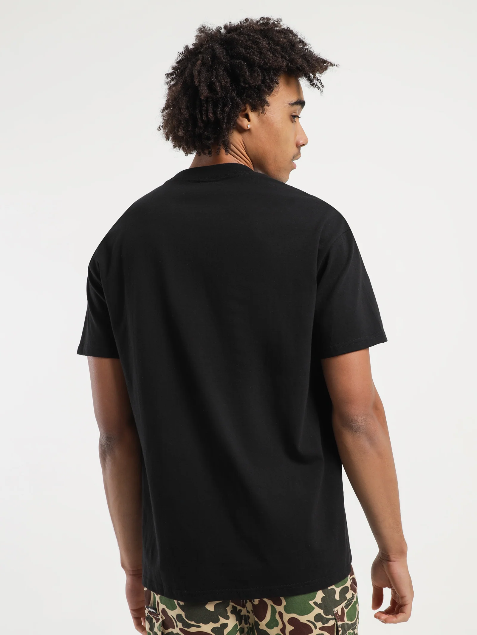 Flames SS Heavyweight Flames T-Shirt - Image 6