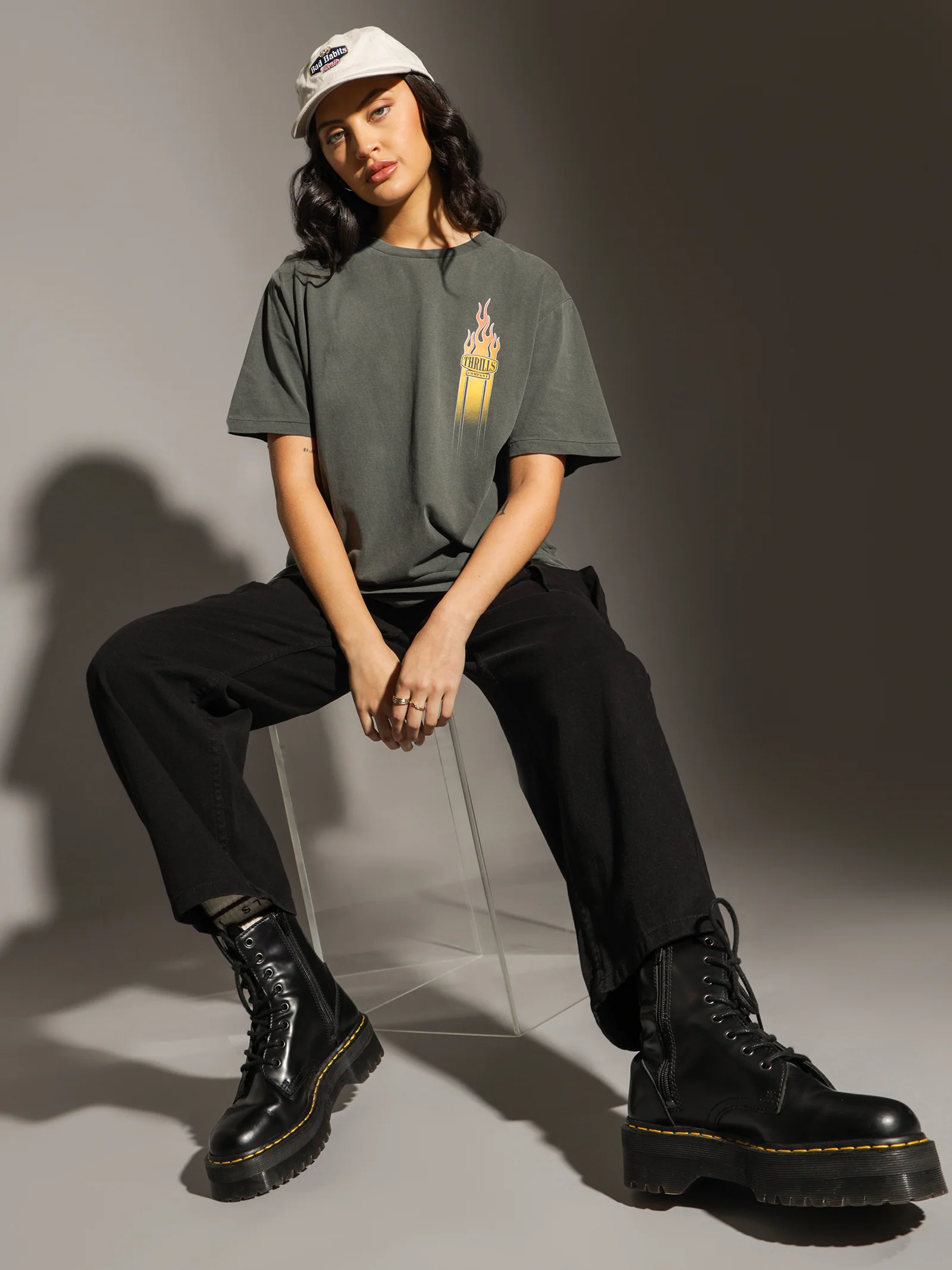 Flaming Dart Merch Fit T-Shirt - Image 2