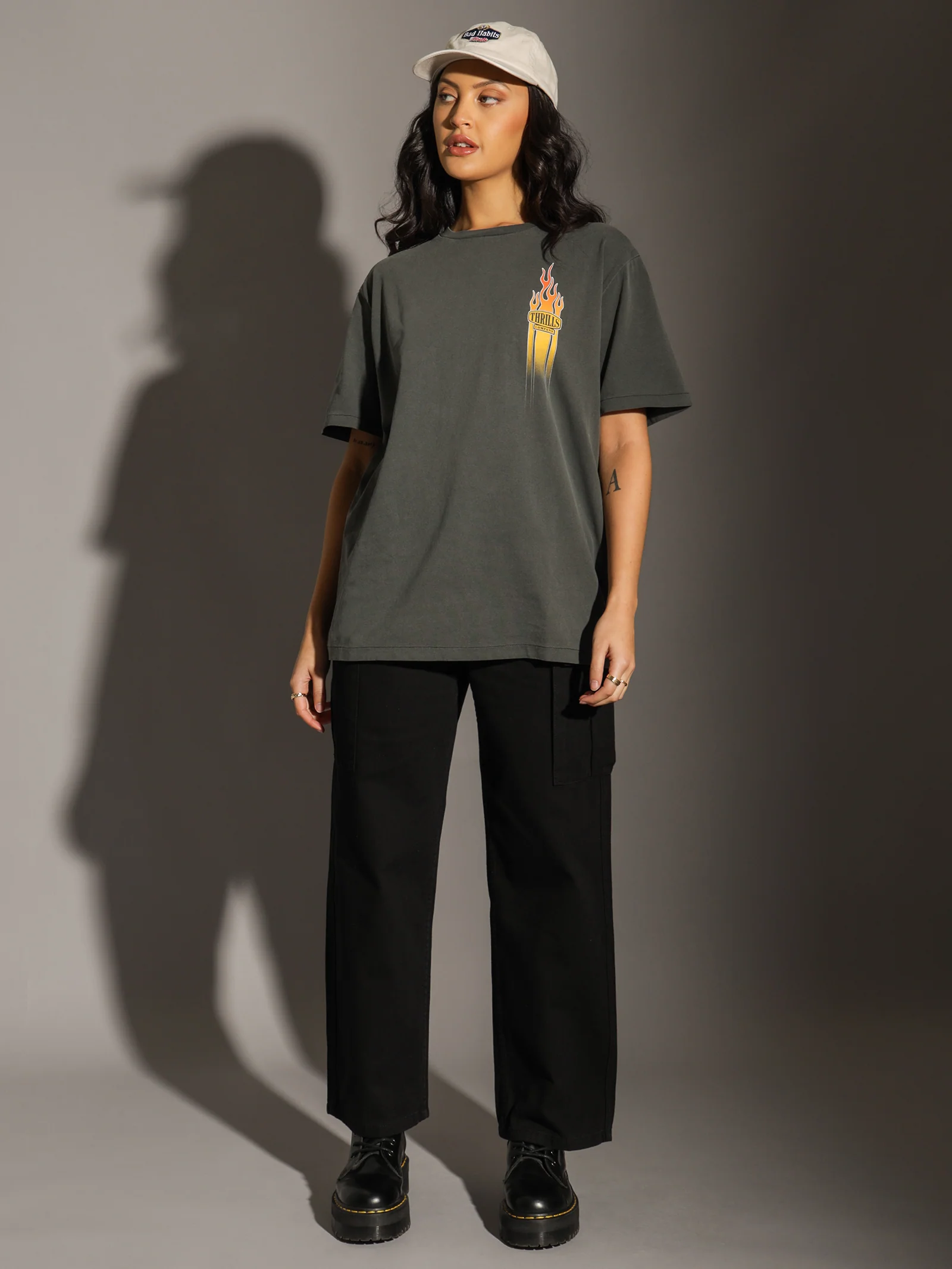 Flaming Dart Merch Fit T-Shirt - Image 4