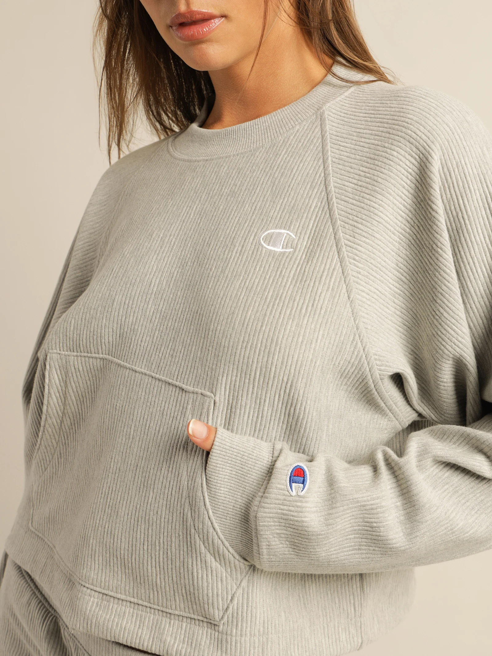 Flatback Ribbed Crewneck - Image 3