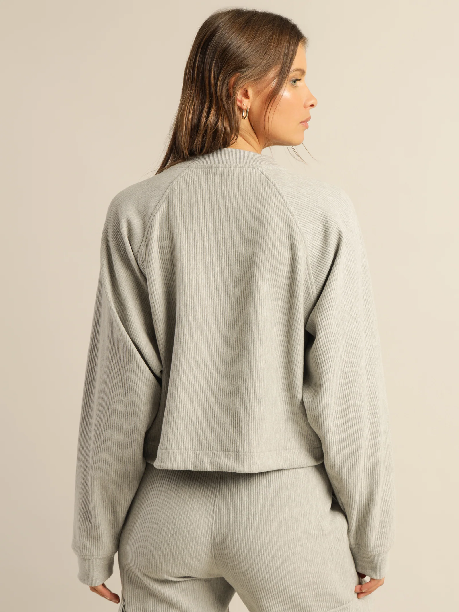 Flatback Ribbed Crewneck - Image 6