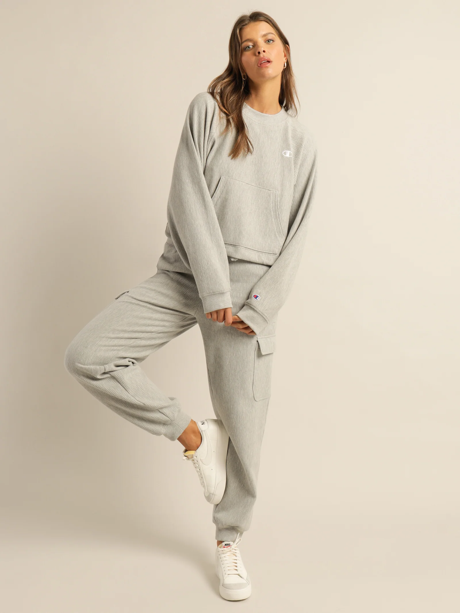 Flatback Ribbed Joggers - Image 4