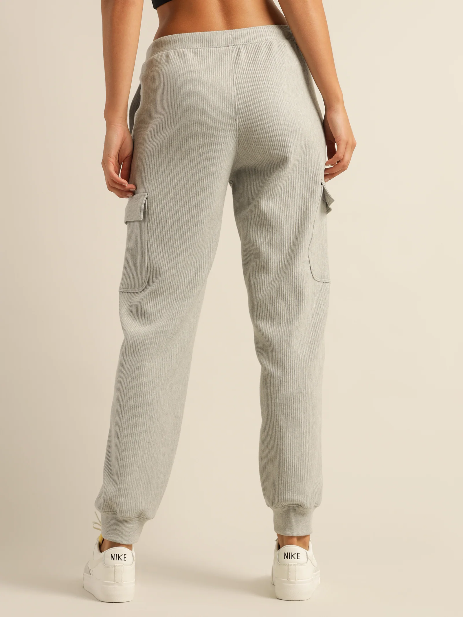 Flatback Ribbed Joggers - Image 6