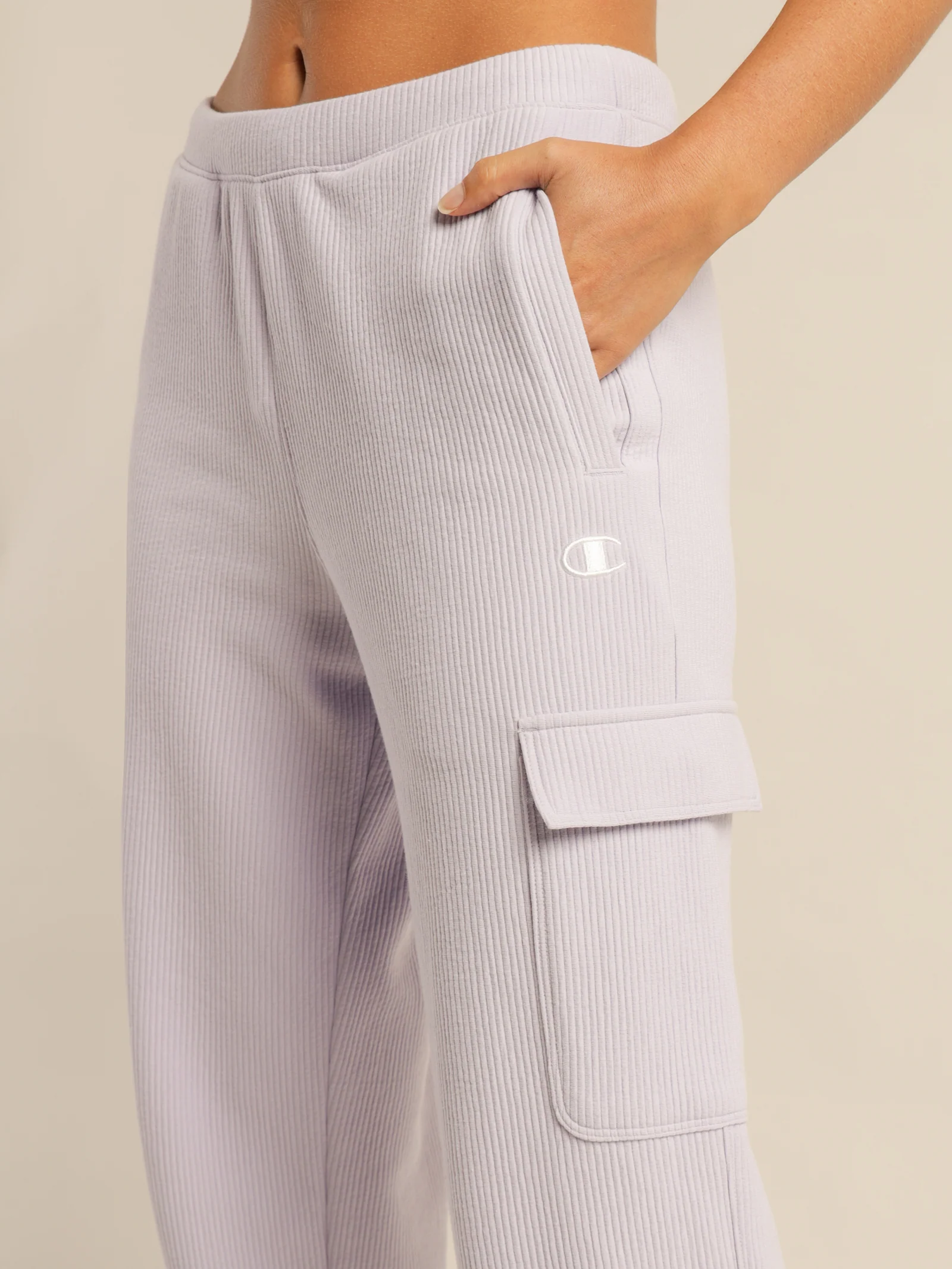 Flatback Ribbed Joggers - Image 3