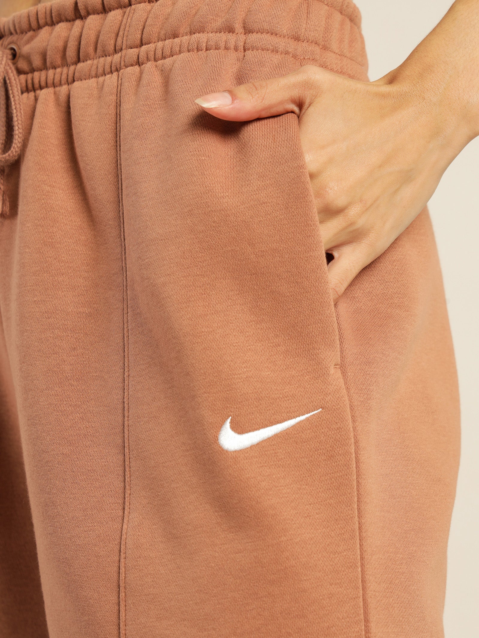 Fleece High Rise Shorts - Image 4