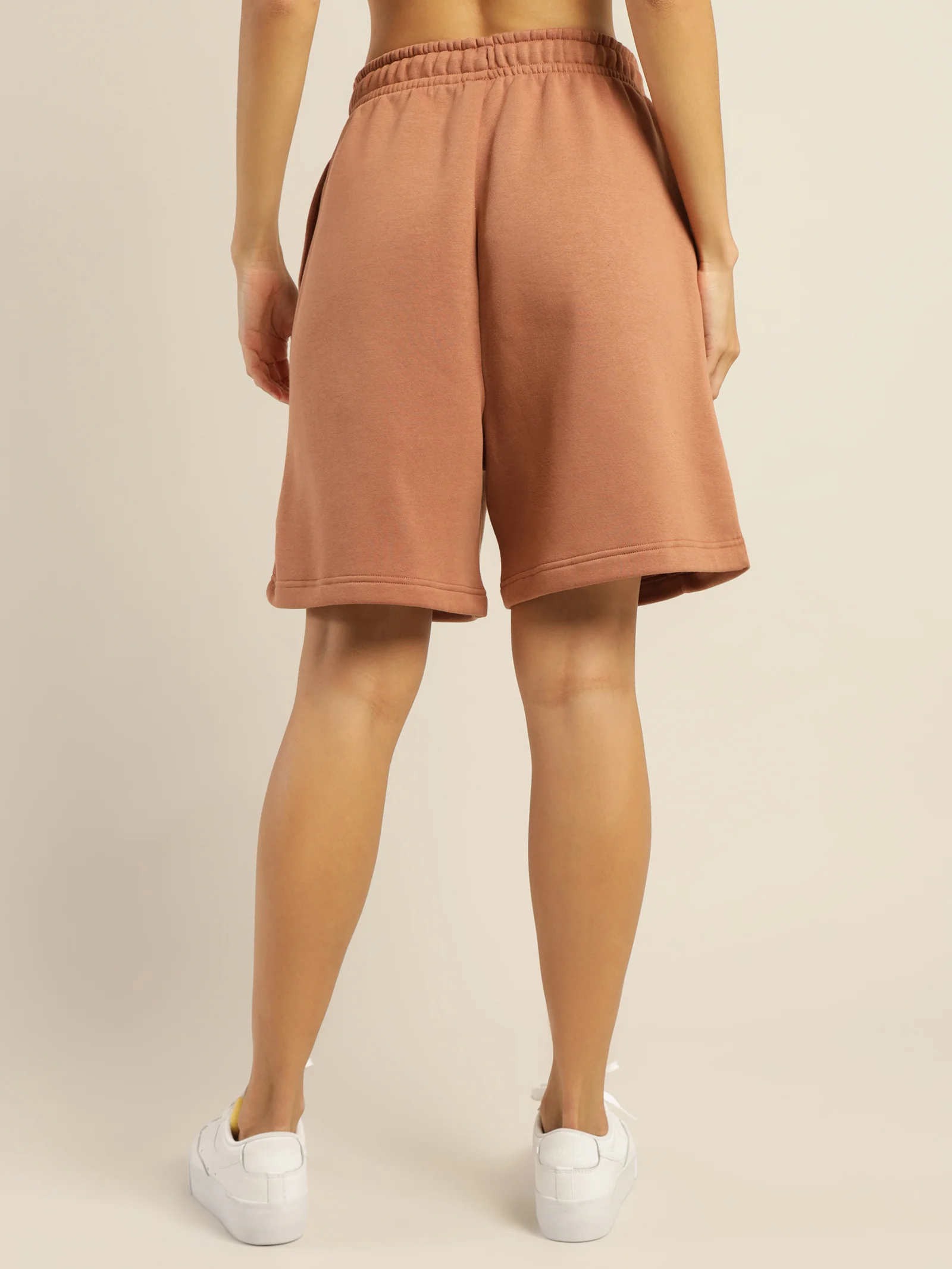 Fleece High Rise Shorts - Image 6