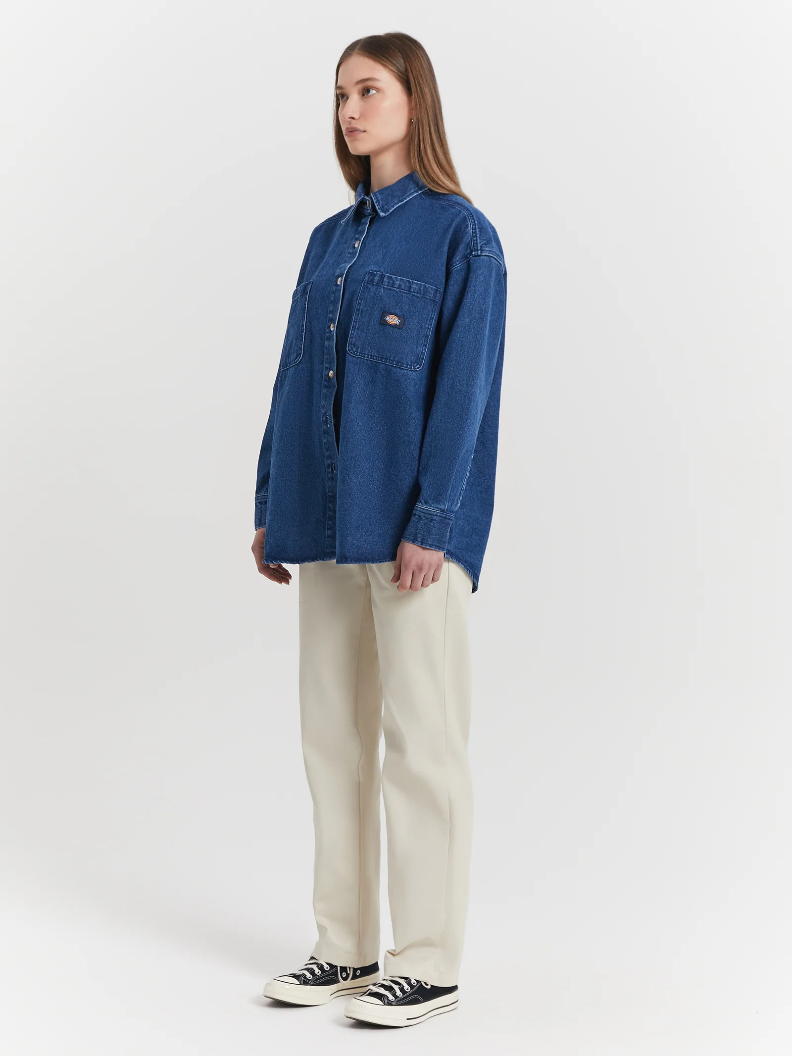 Florence Denim Shacket - Image 4