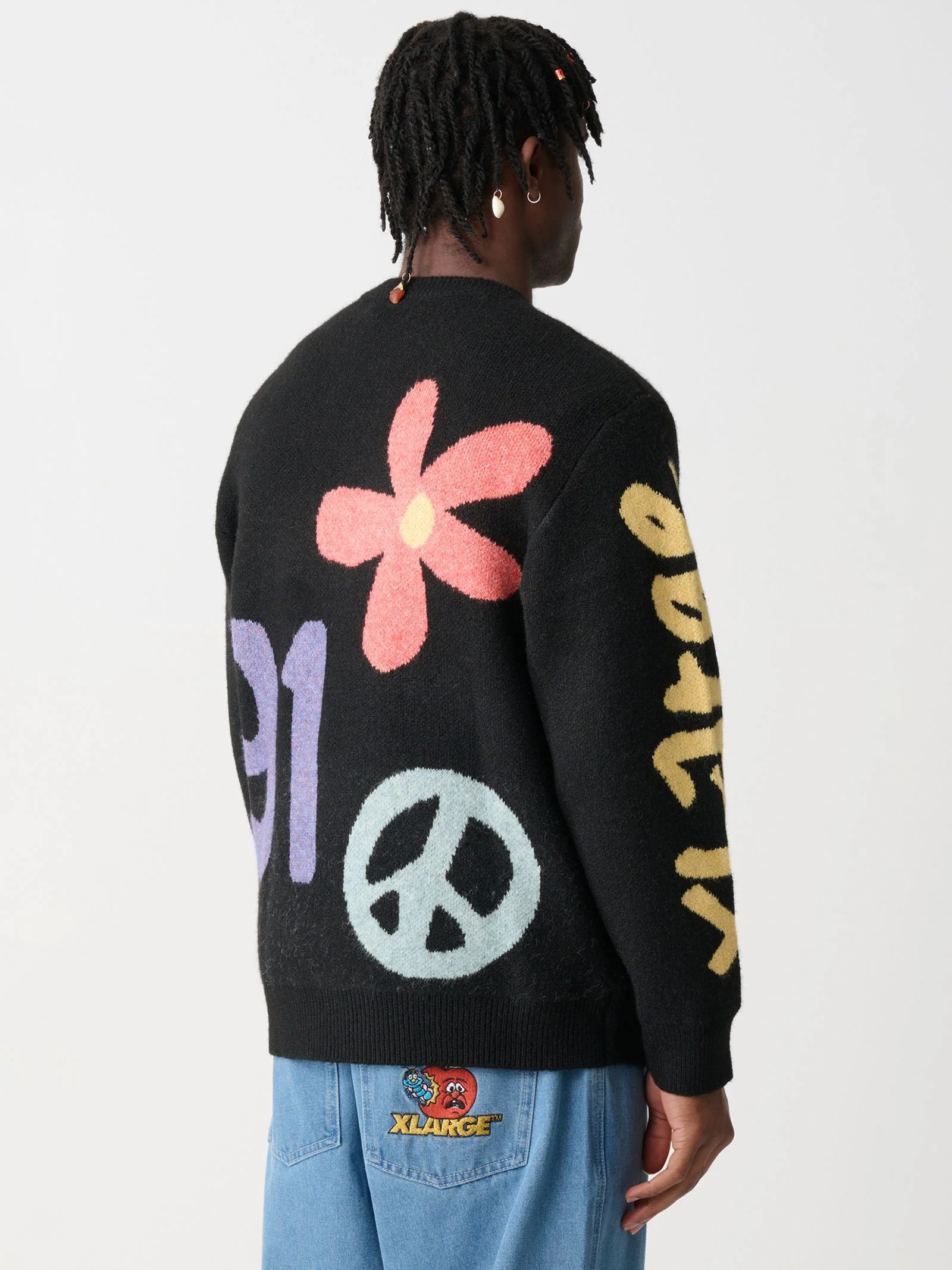 Flower And Peace Recycled Knit - Image 4