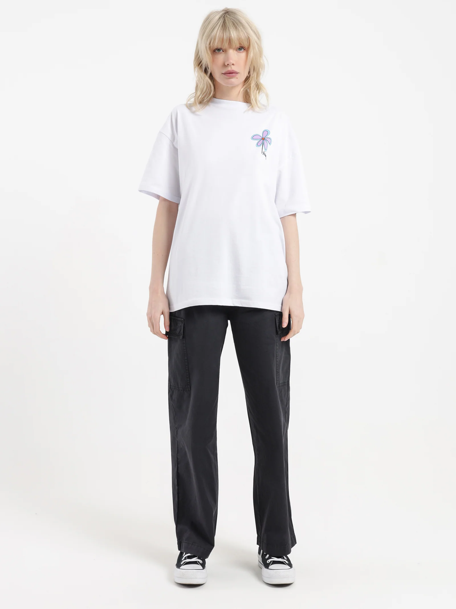 Flower Relaxed T-Shirt - Image 3
