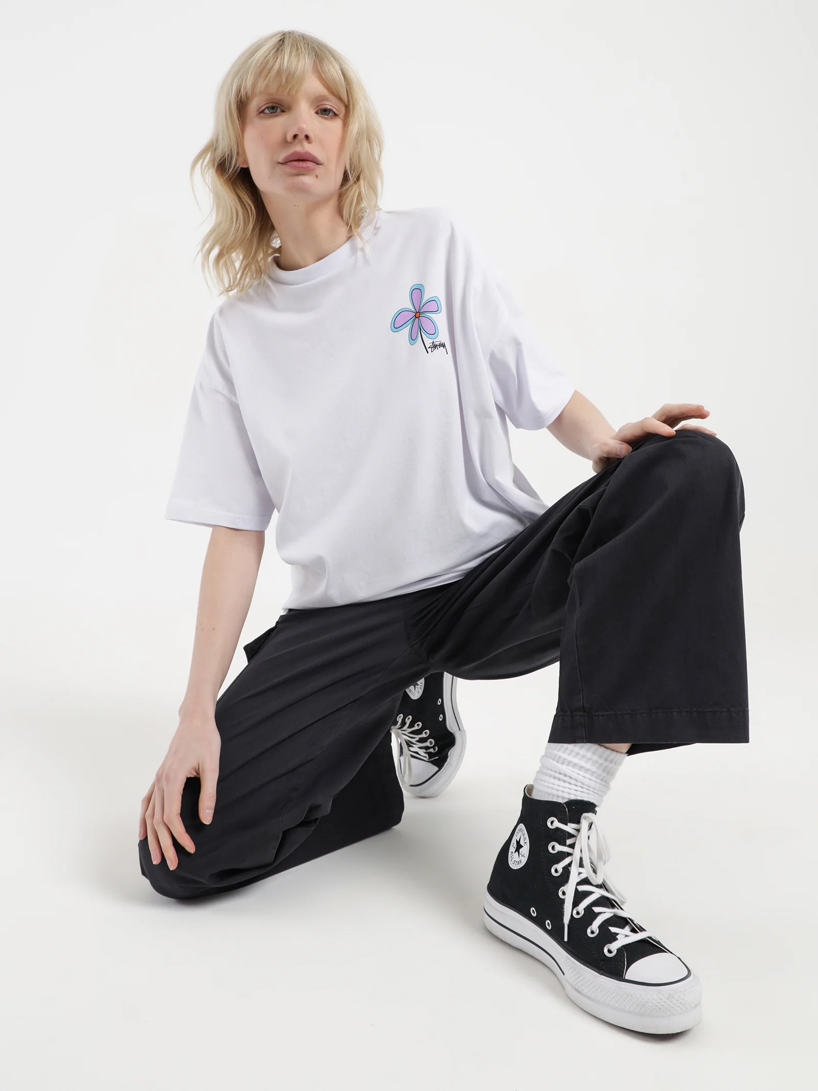 Flower Relaxed T-Shirt - Image 4