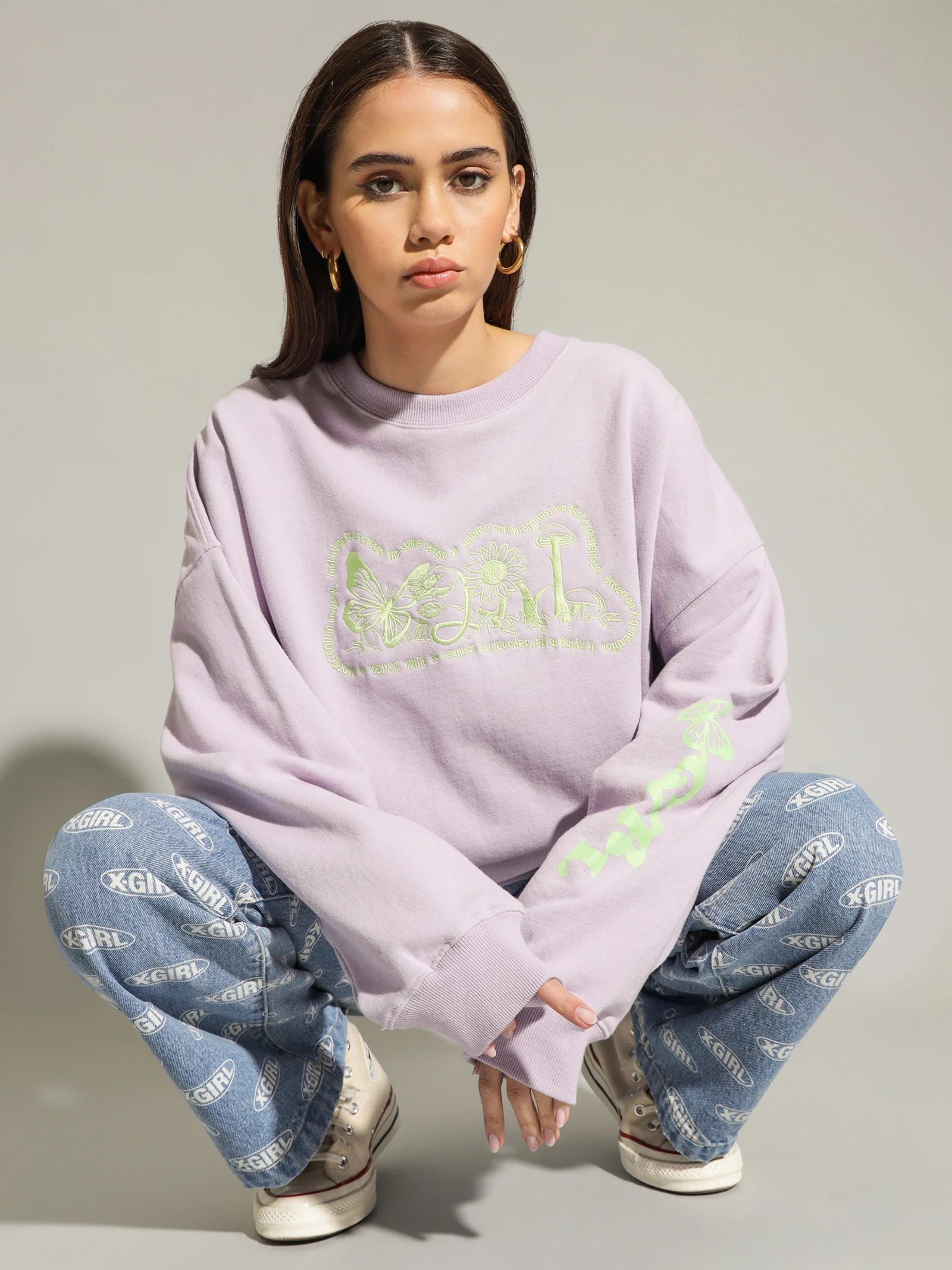 Flowers Logo Crew - Image 2
